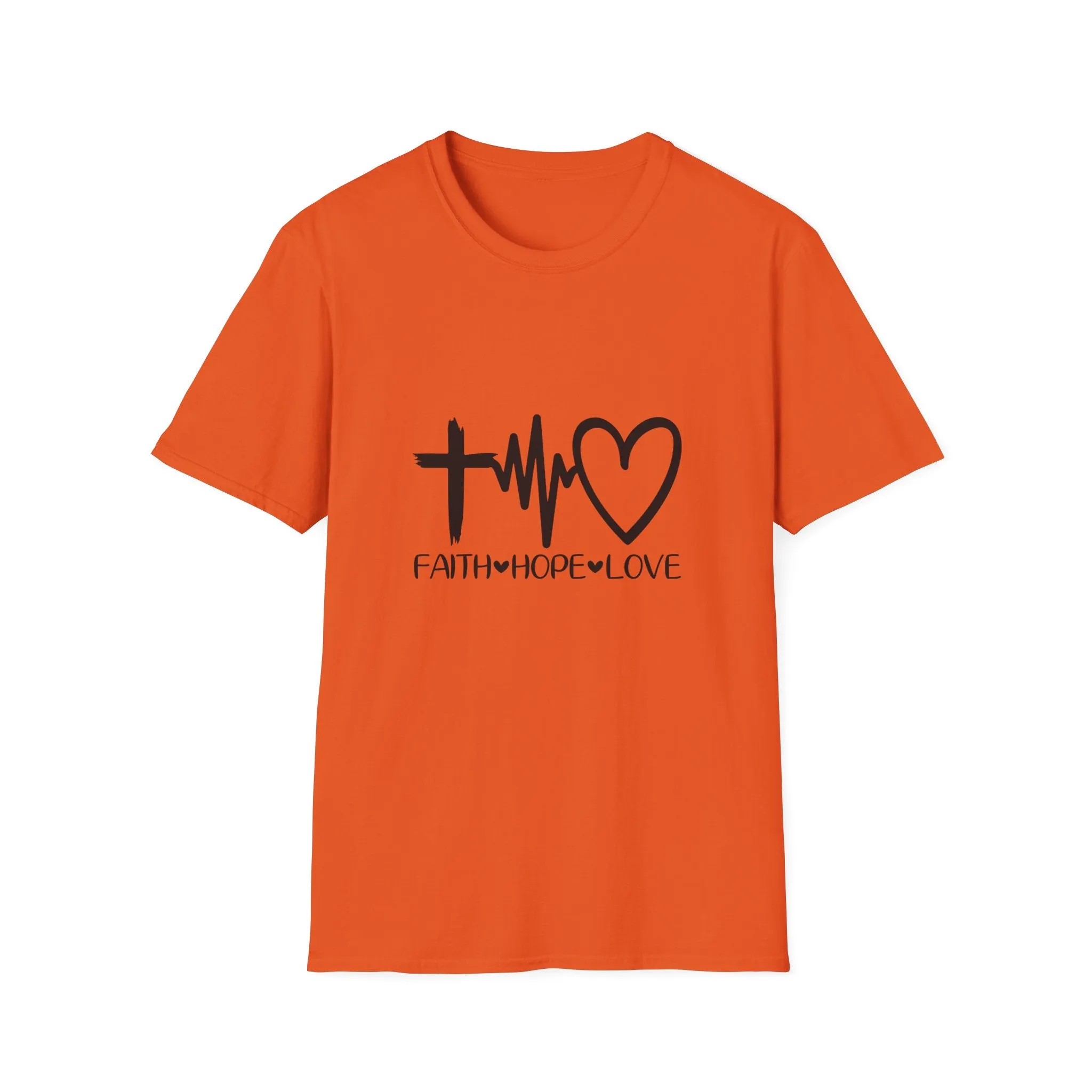 Faith Hope Love Unisex Softstyle T-Shirt