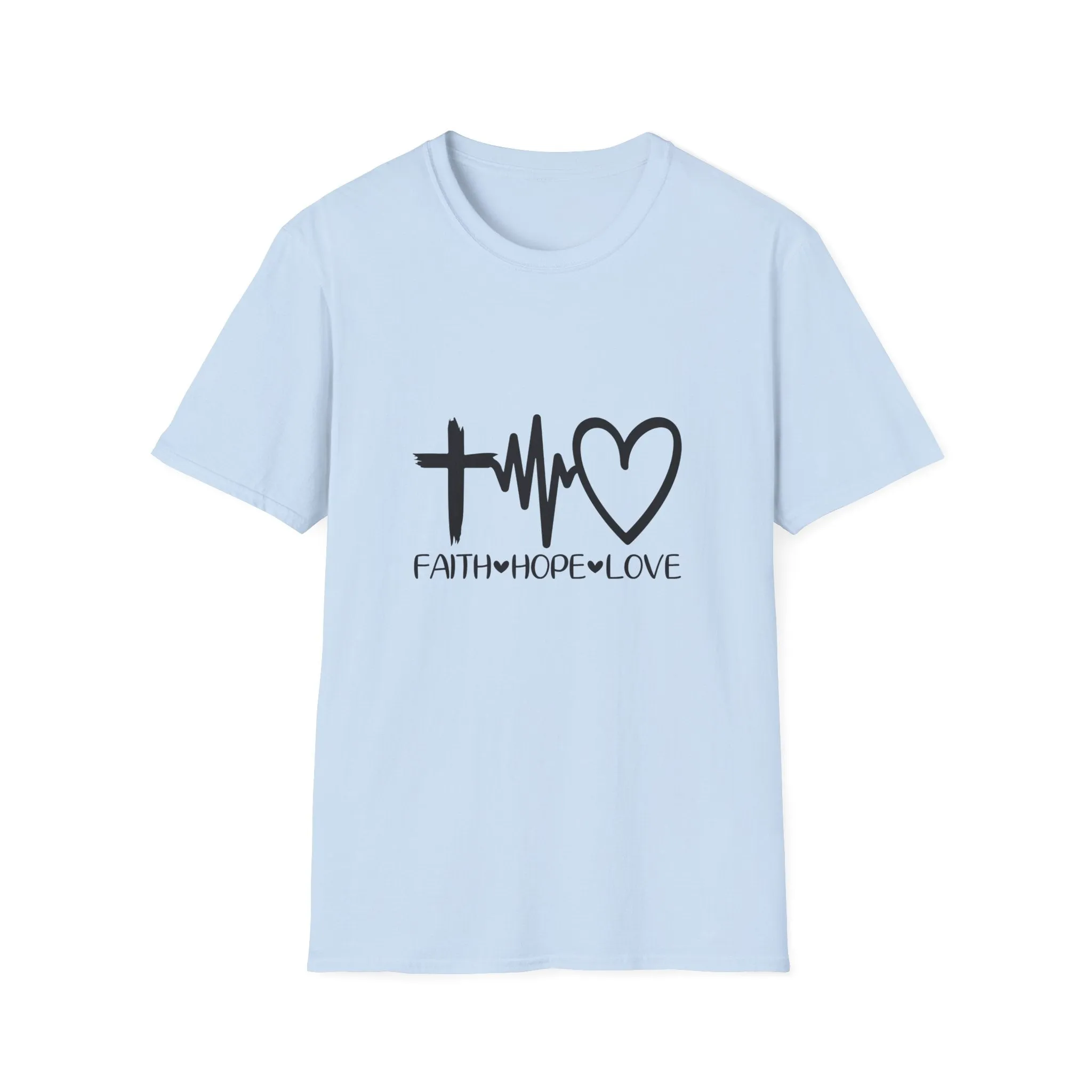 Faith Hope Love Unisex Softstyle T-Shirt