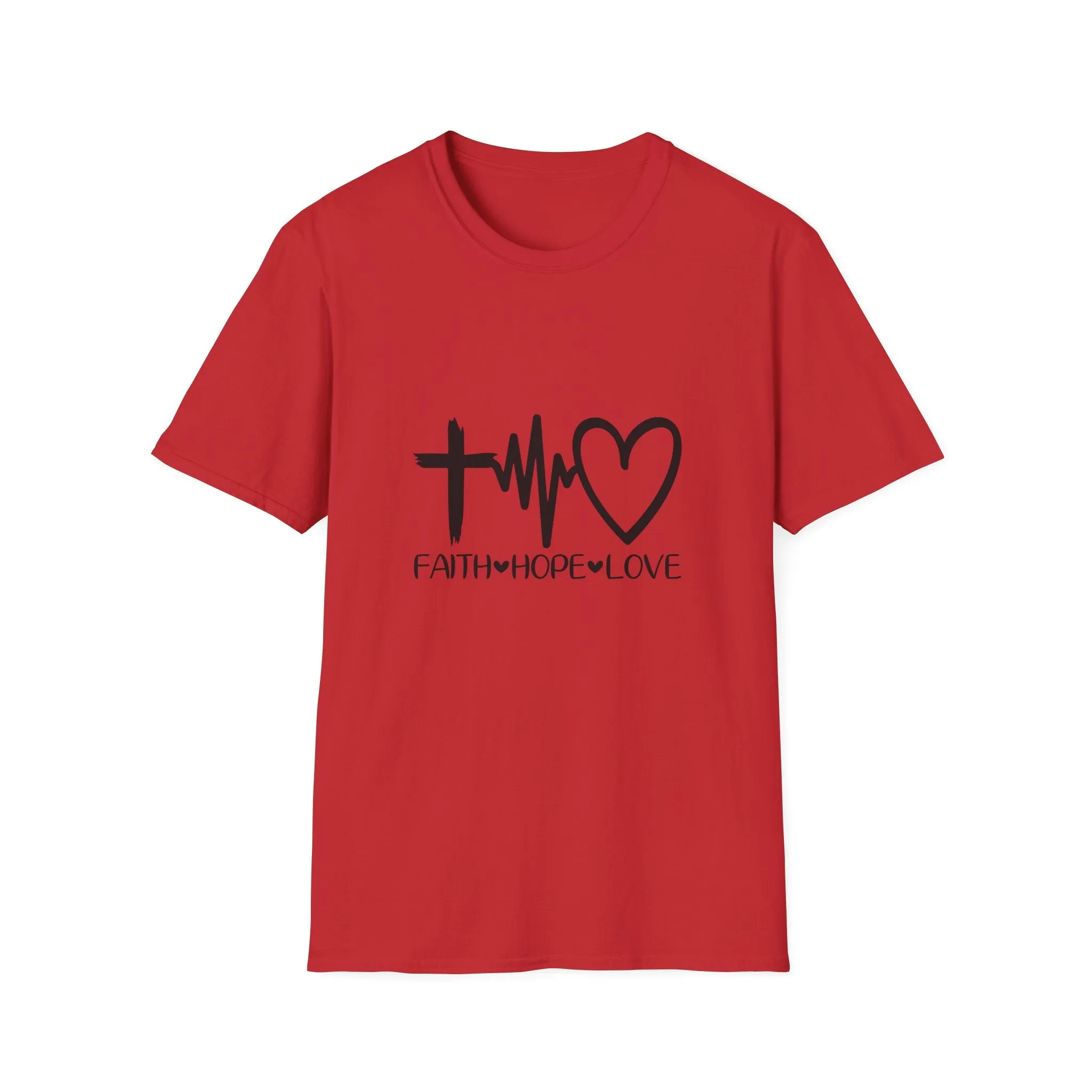 Faith Hope Love Unisex Softstyle T-Shirt