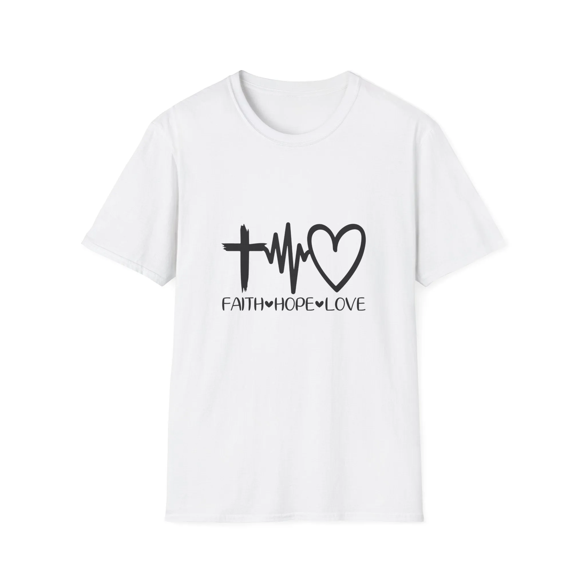 Faith Hope Love Unisex Softstyle T-Shirt