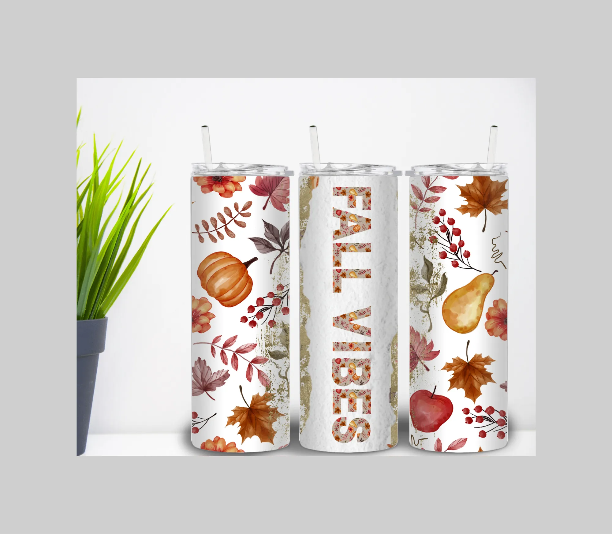 Fall Vibes 20oz Tumblers