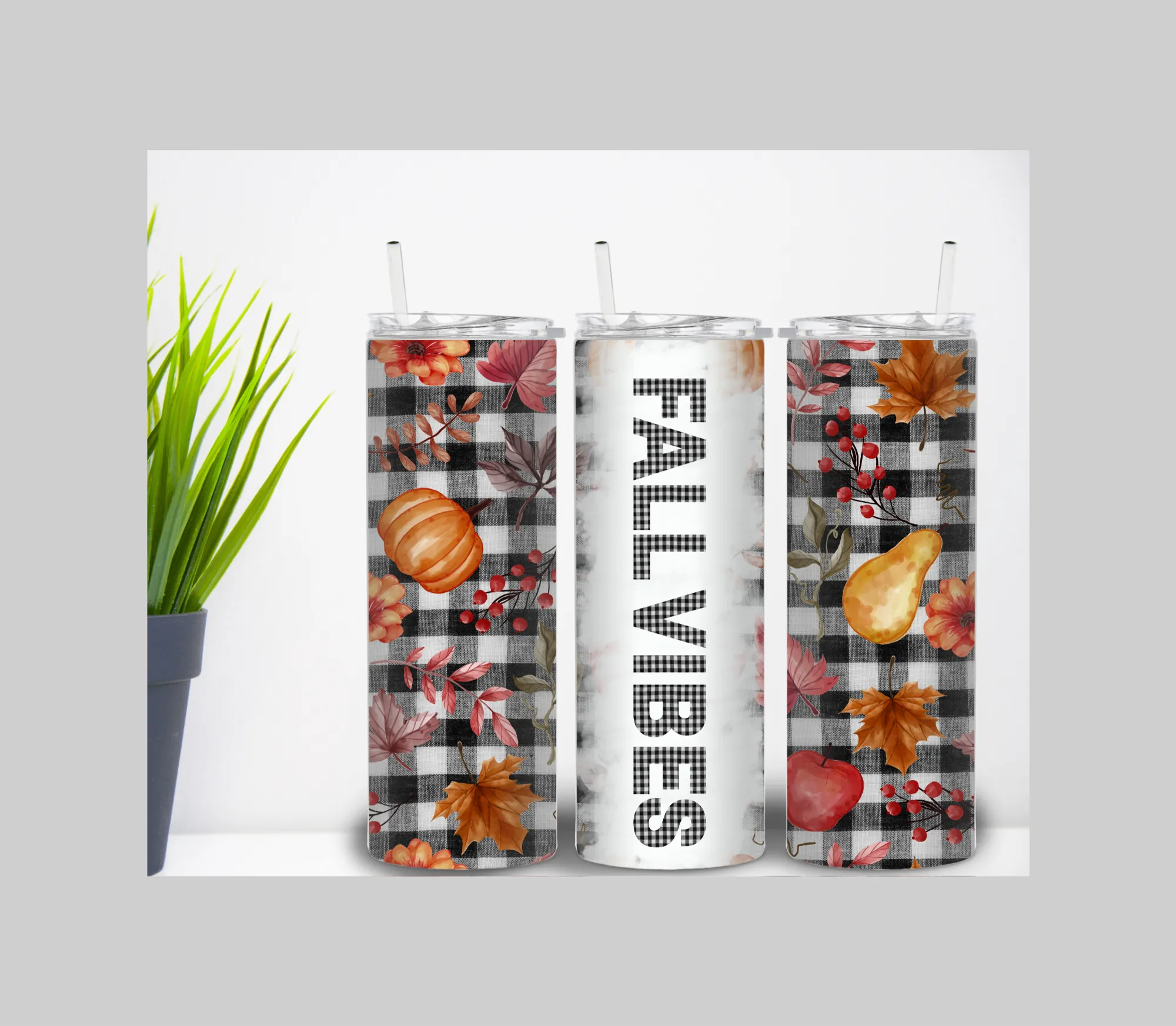 Fall Vibes 20oz Tumblers