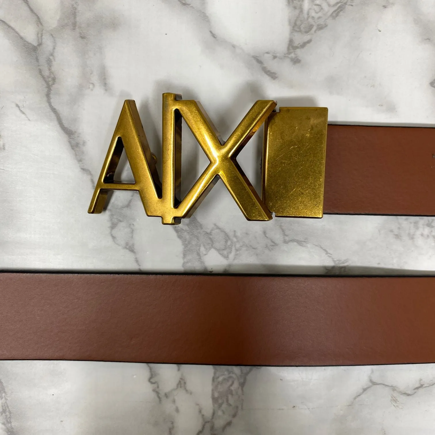 Fashionable AIX Leather Strap Belt -JonasParamount