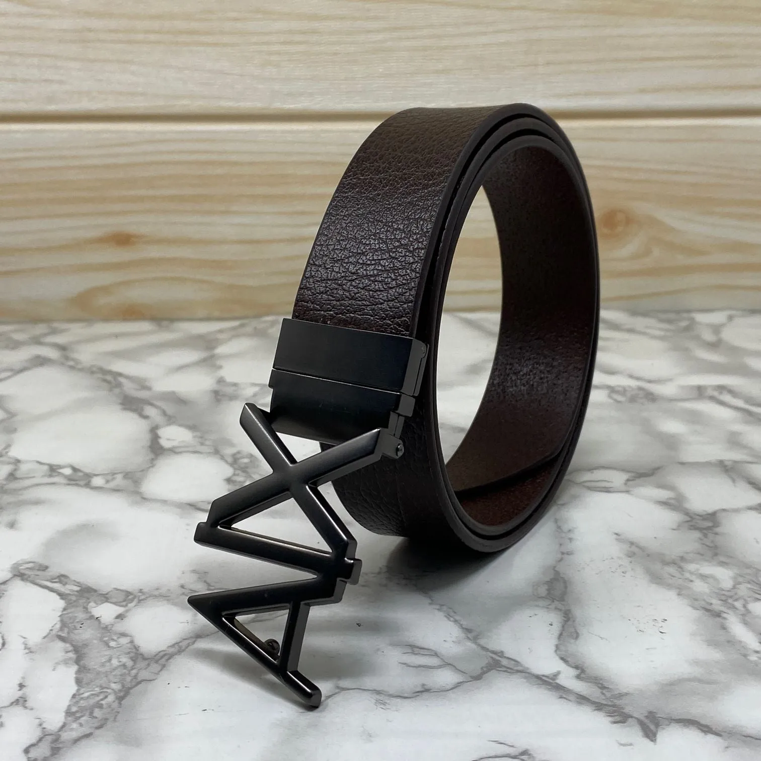 Fashionable AIX Leather Strap Belt -JonasParamount