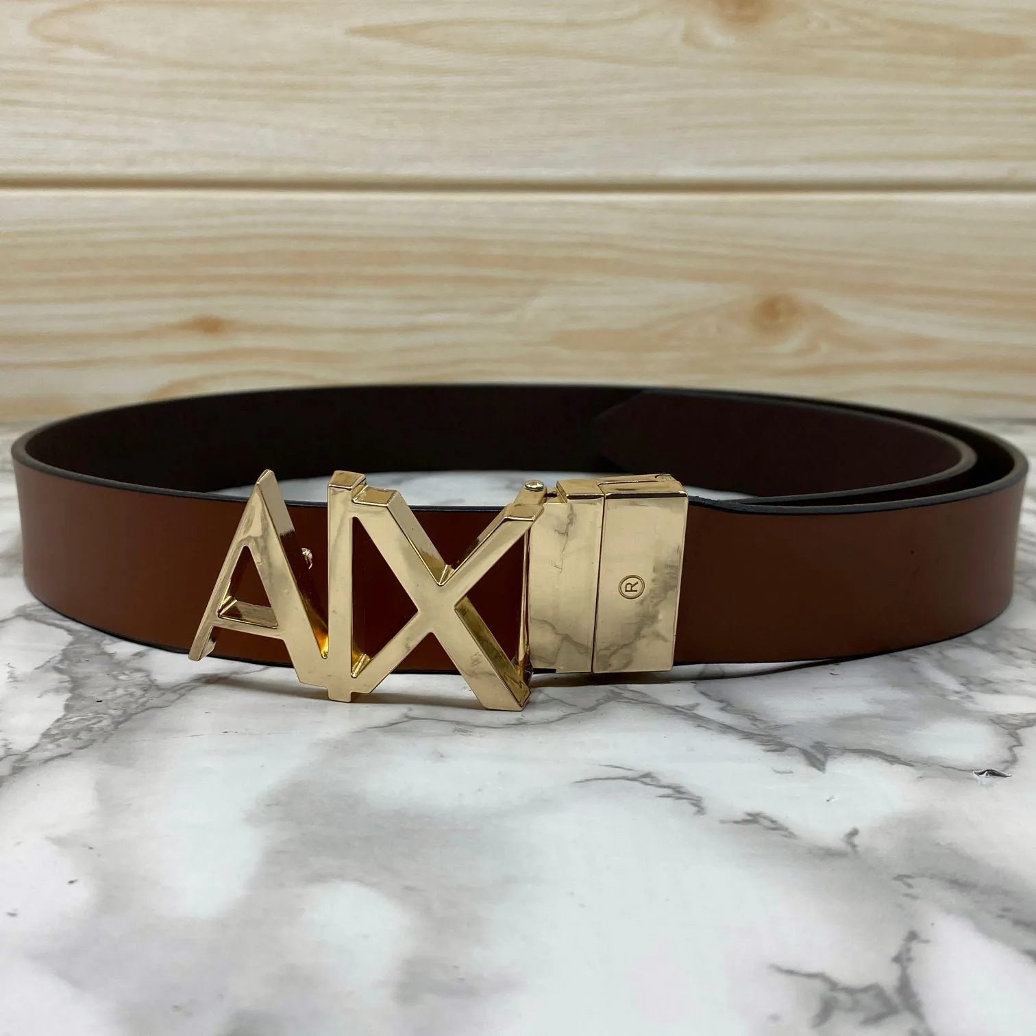 Fashionable AIX Leather Strap Belt -JonasParamount