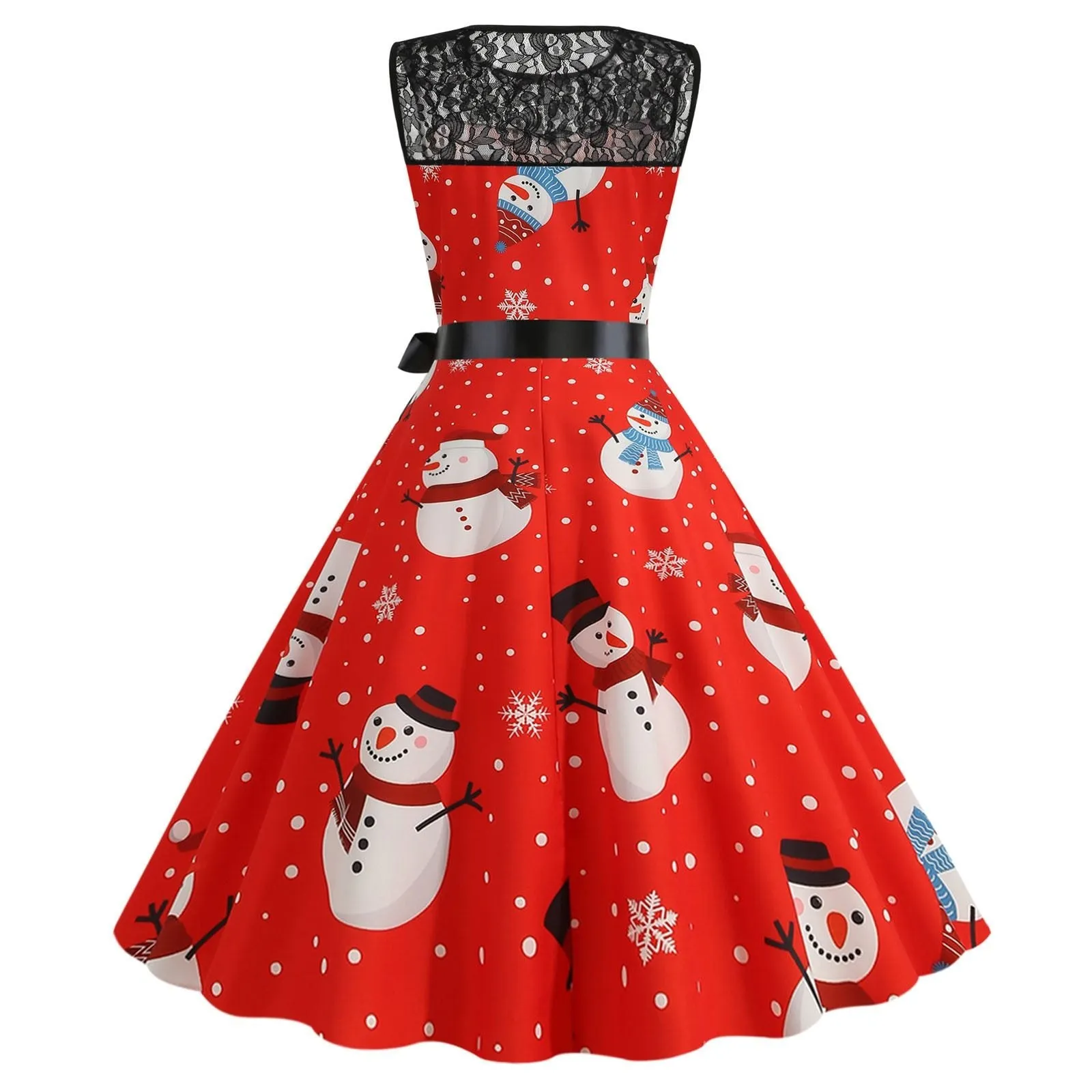 FashionSierra - 1950s Housewife Evening Party Women's Dress