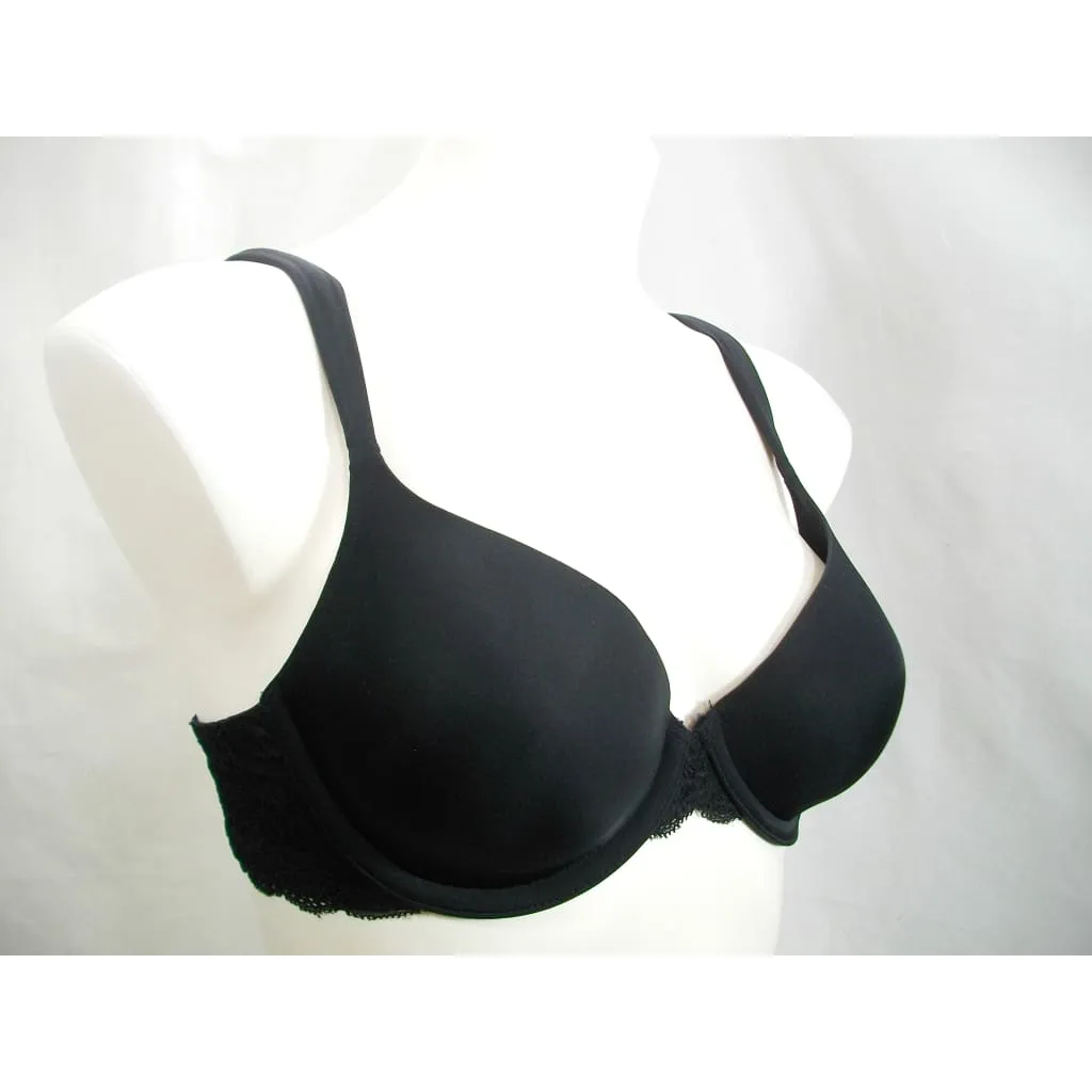 Felina 130566 Enchanted T-Shirt Memory Foam Underwire Bra 32D Black