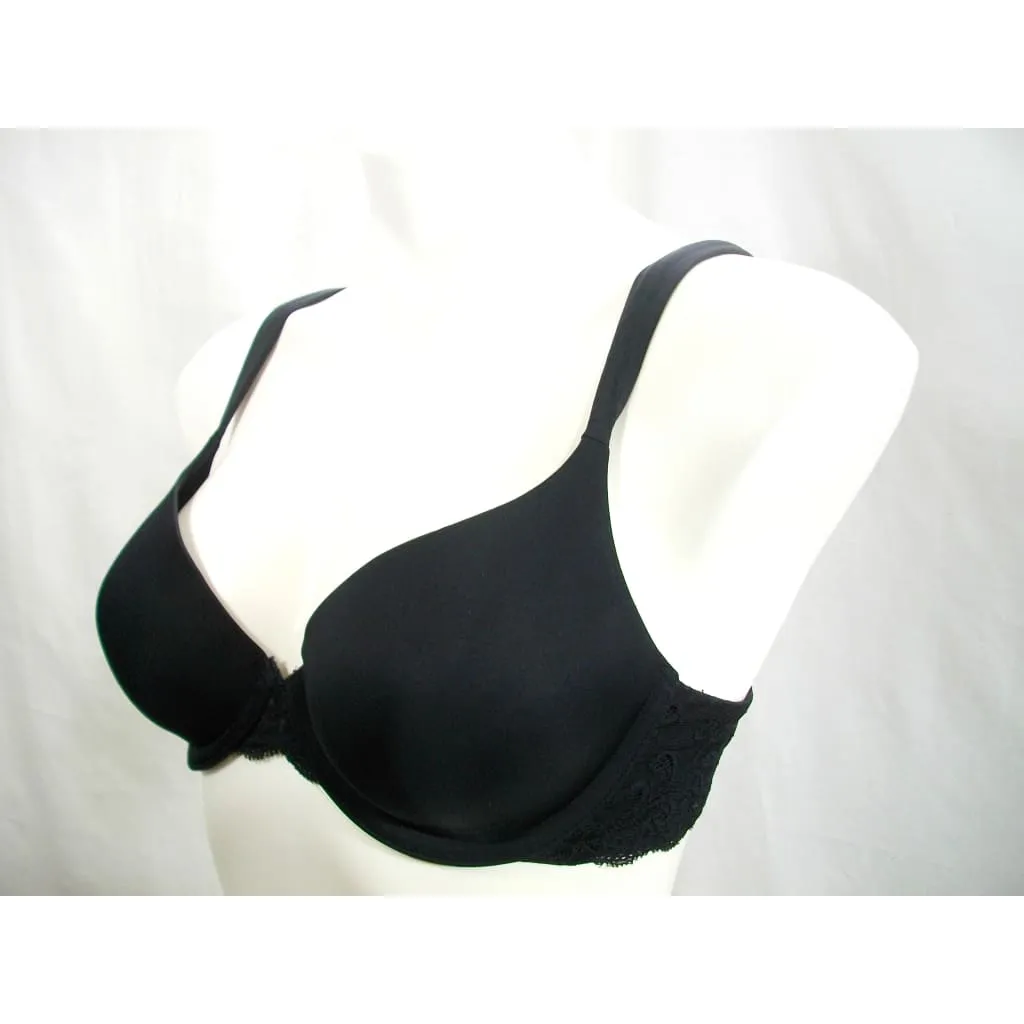 Felina 130566 Enchanted T-Shirt Memory Foam Underwire Bra 32D Black