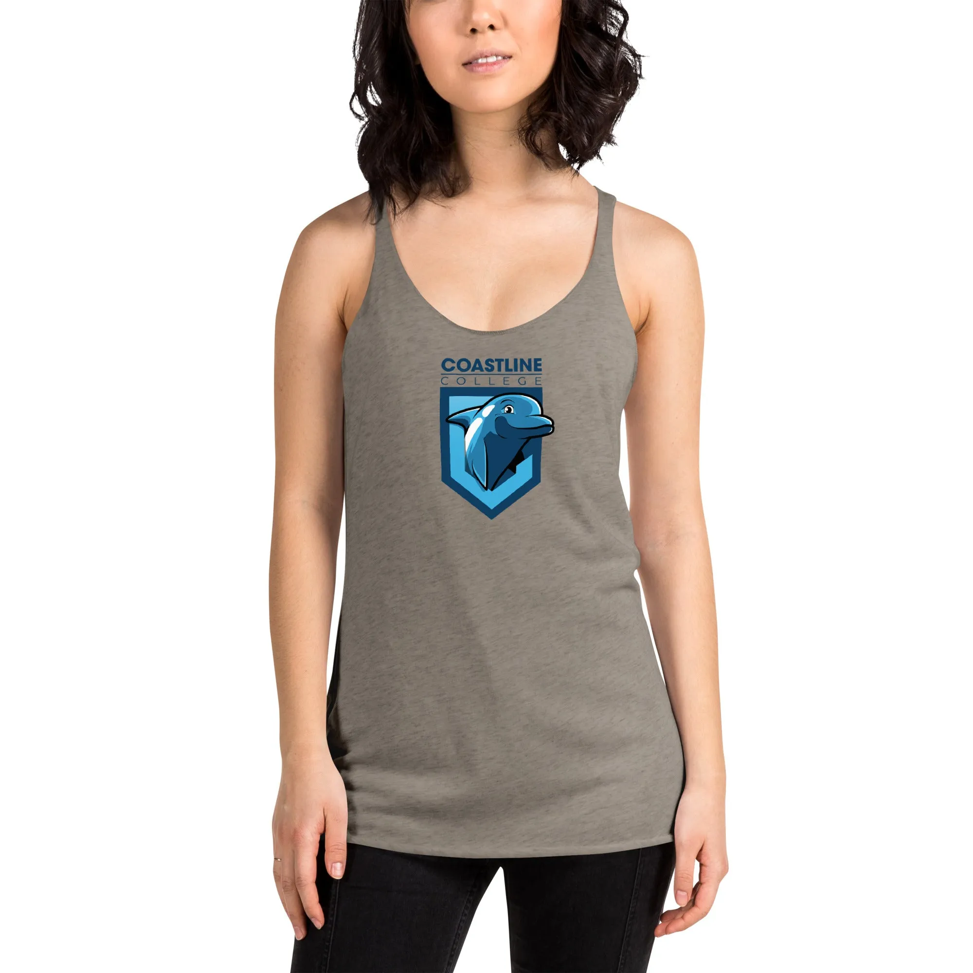 Fin Collection Women's Racerback Tank - Light Colors