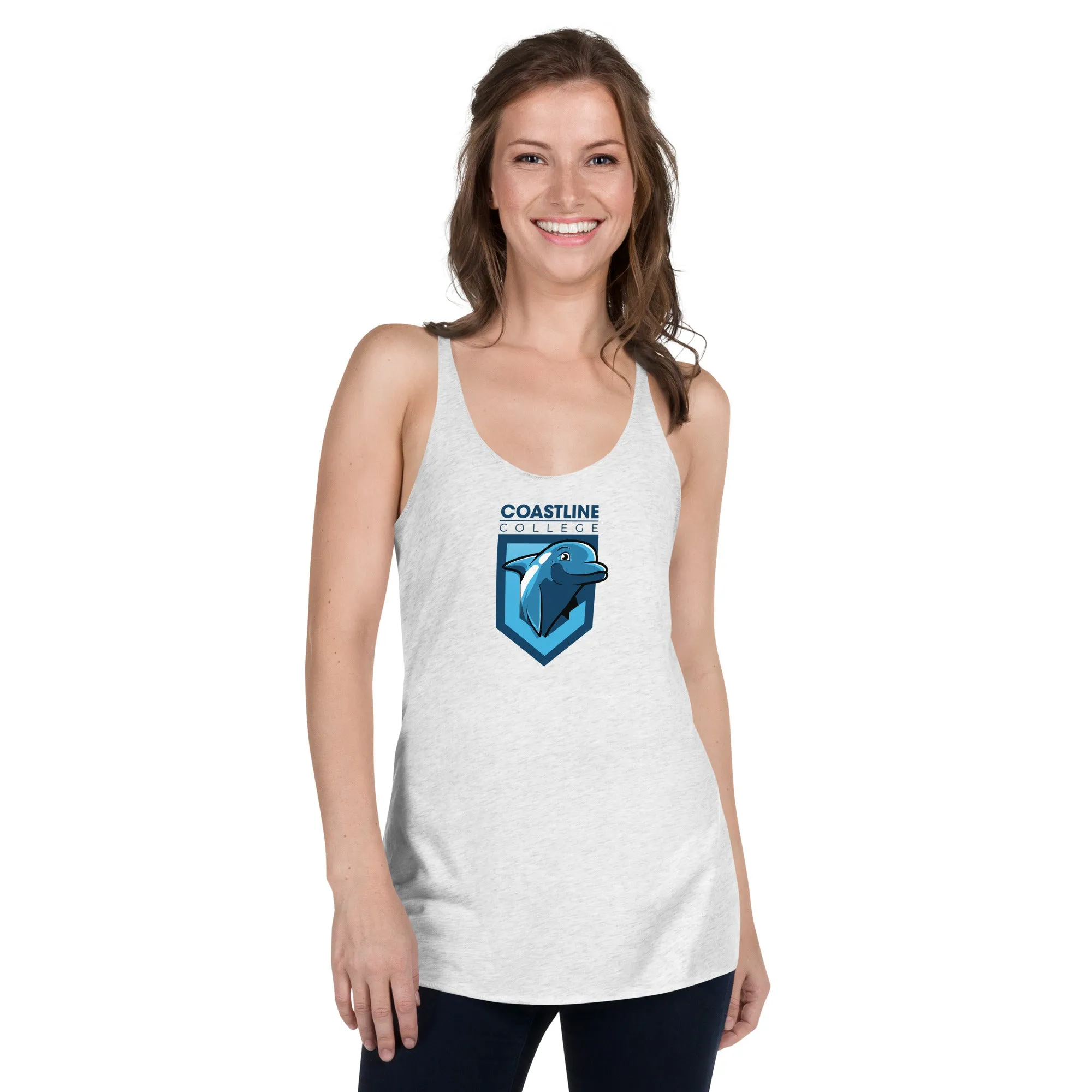 Fin Collection Women's Racerback Tank - Light Colors