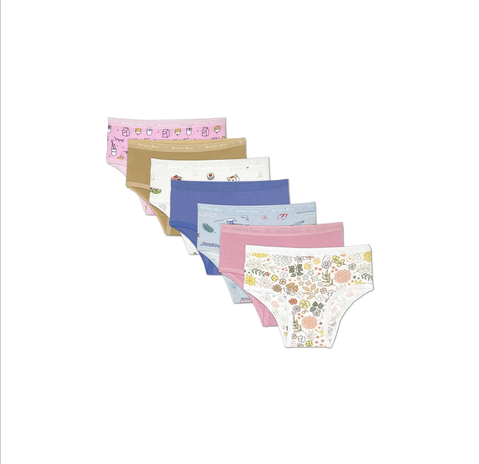 Girls' Fall Bamboo Underwear 7-Pack