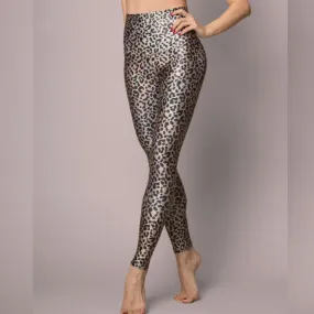 Glimmer Foil Leopard Leggings