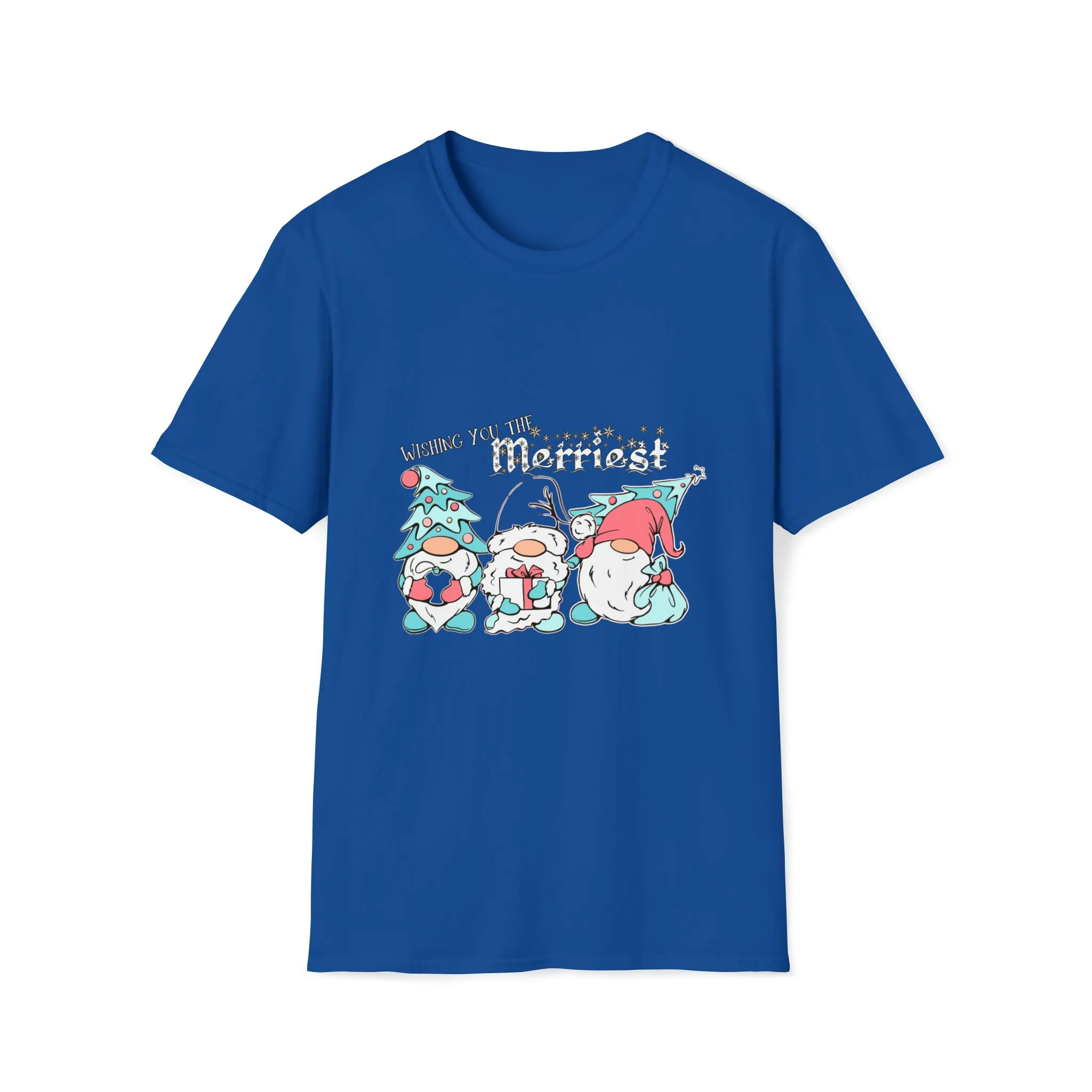 Gnome Christmas Unisex Softstyle T-Shirt