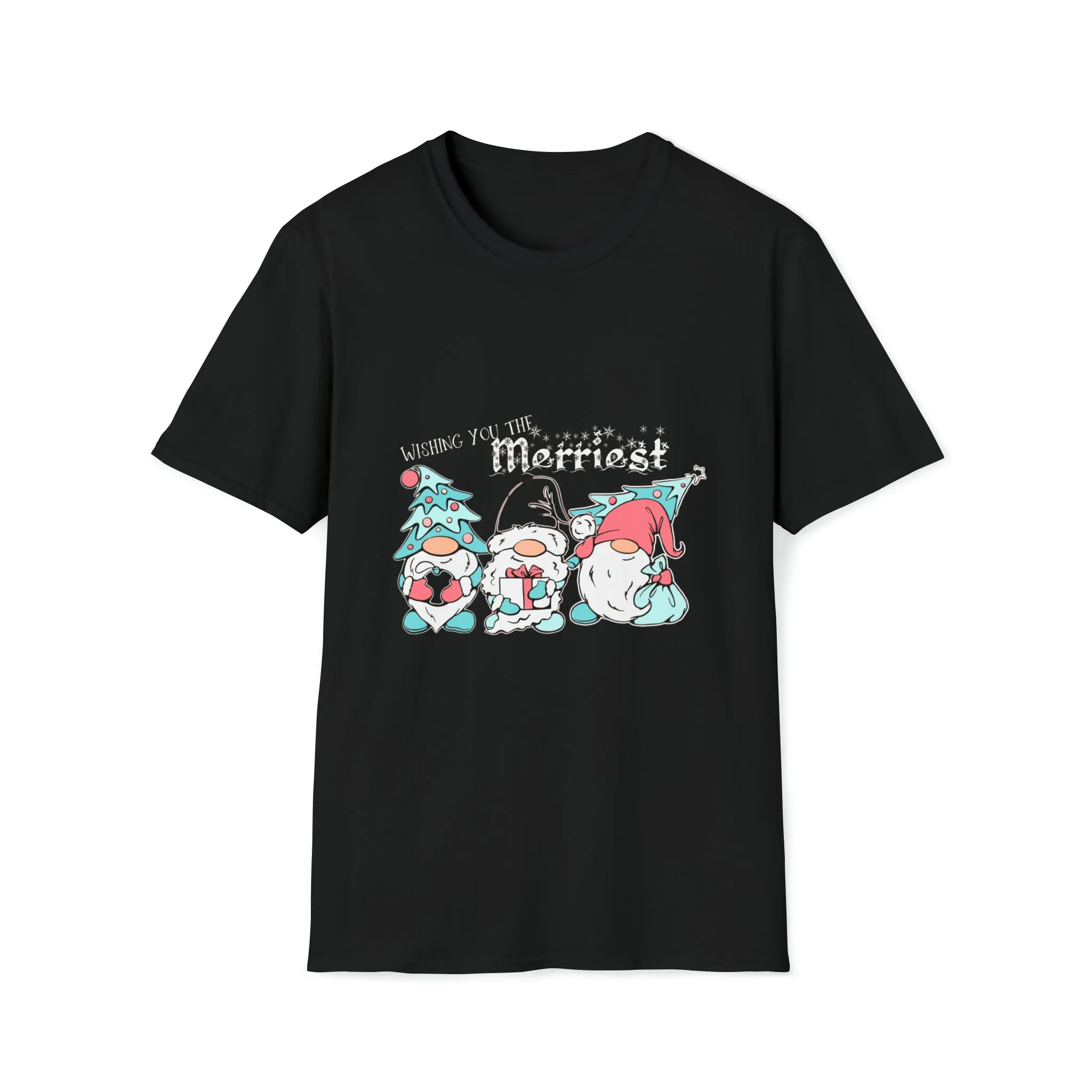 Gnome Christmas Unisex Softstyle T-Shirt