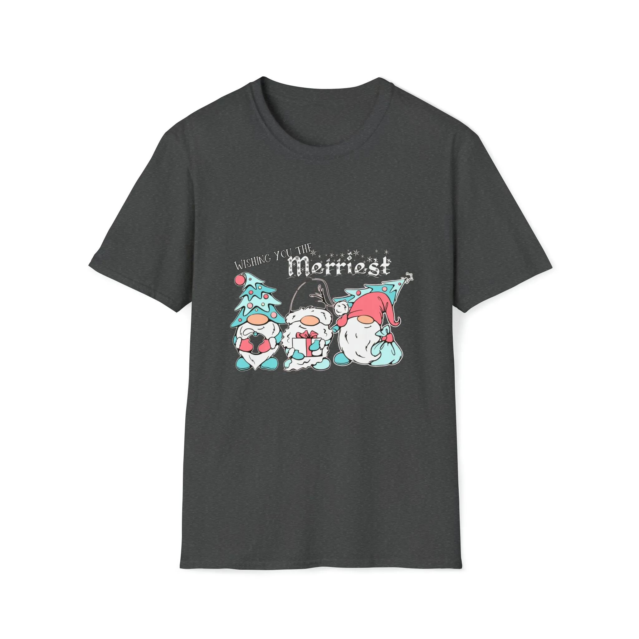 Gnome Christmas Unisex Softstyle T-Shirt