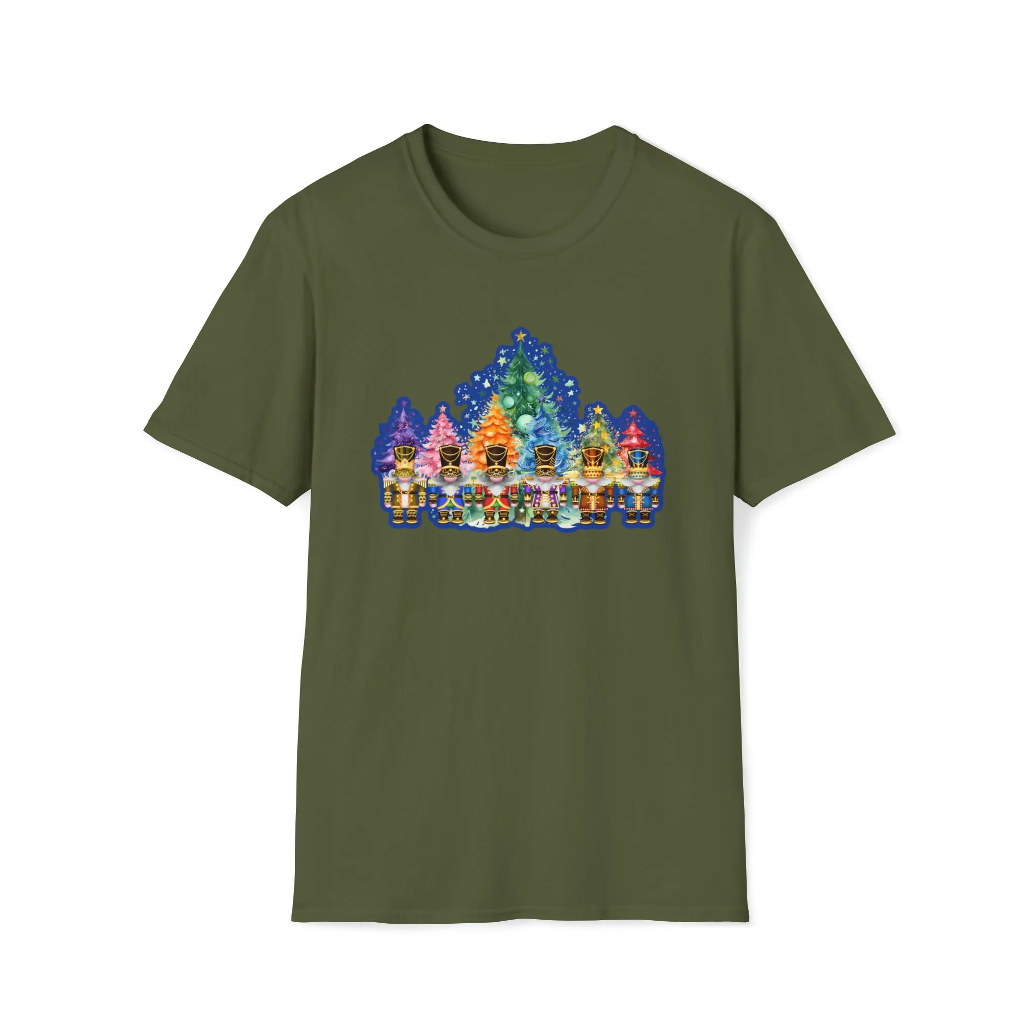 Gnome nutcracker Unisex Softstyle T-Shirt