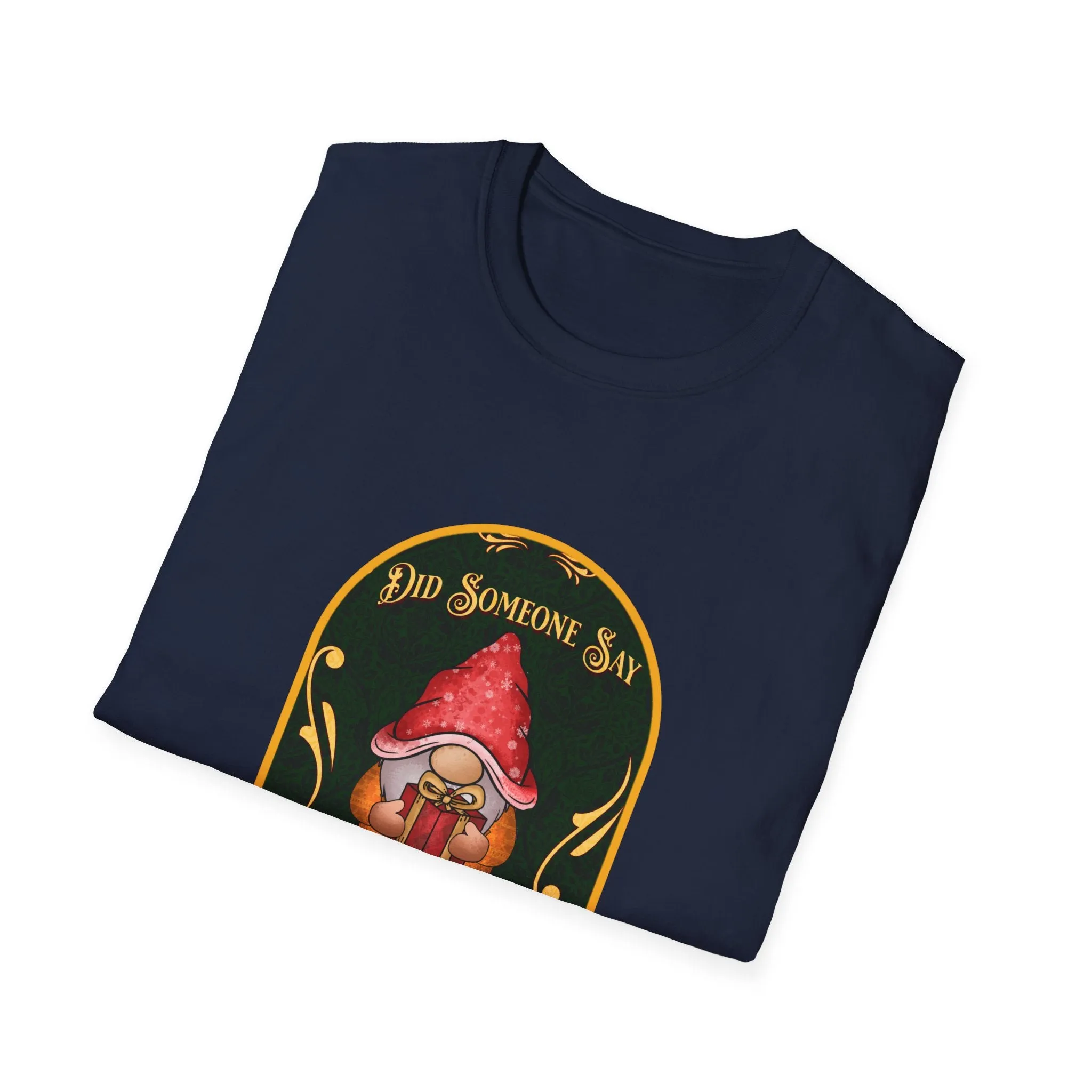 Gnome Presents Unisex Softstyle T-Shirt