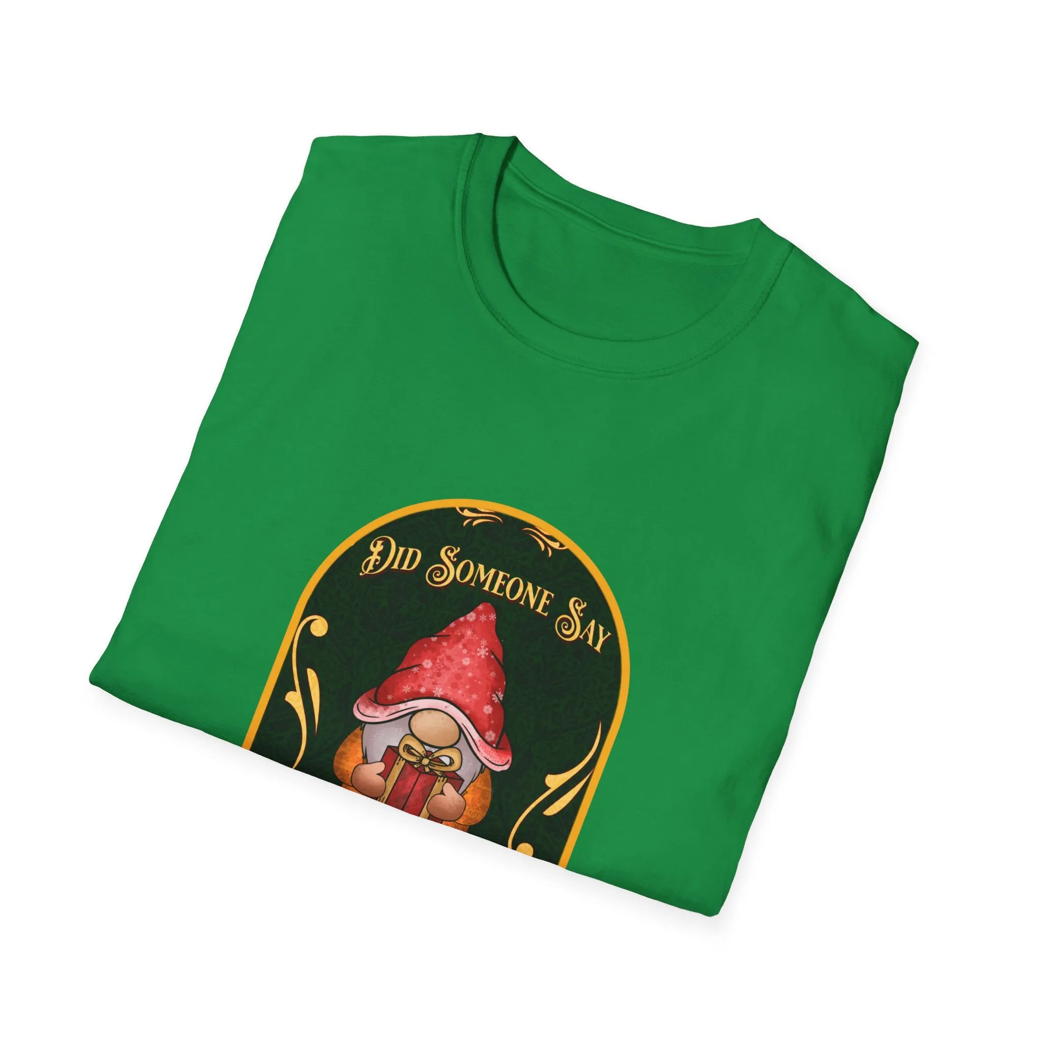 Gnome Presents Unisex Softstyle T-Shirt