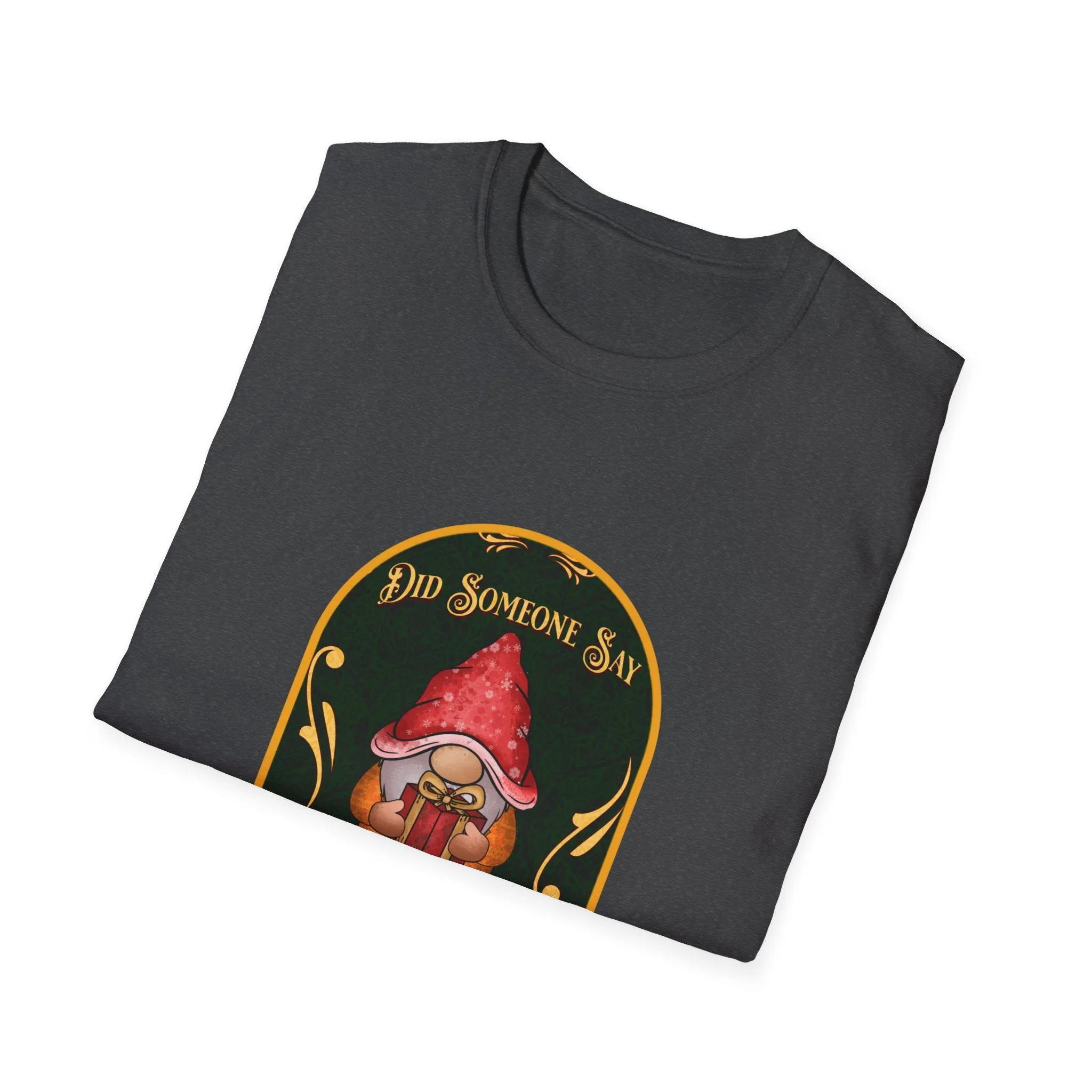 Gnome Presents Unisex Softstyle T-Shirt