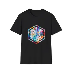 Graffiti Musical Notes Unisex Softstyle T-Shirt