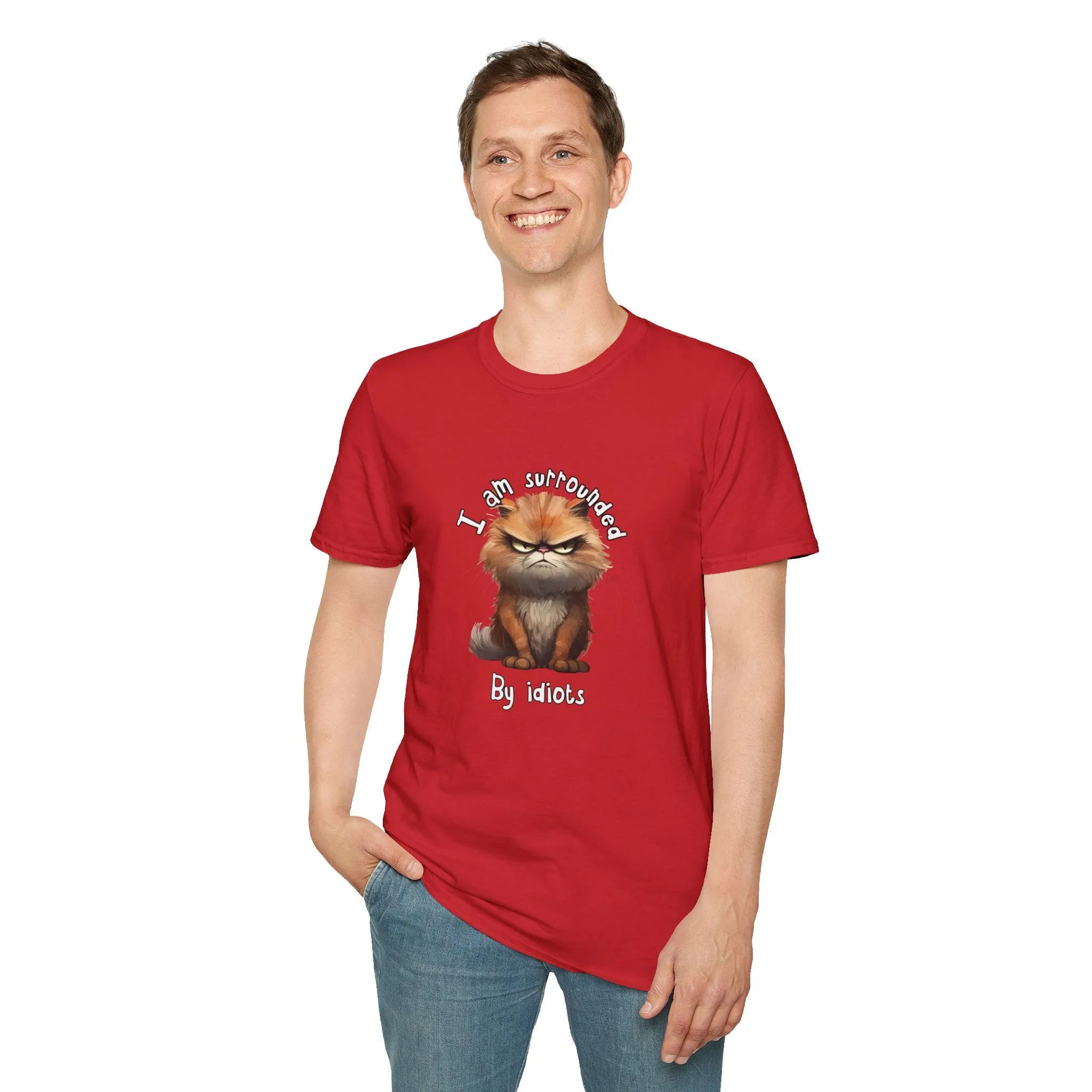 Grumpy Cat Unisex Softstyle T-Shirt