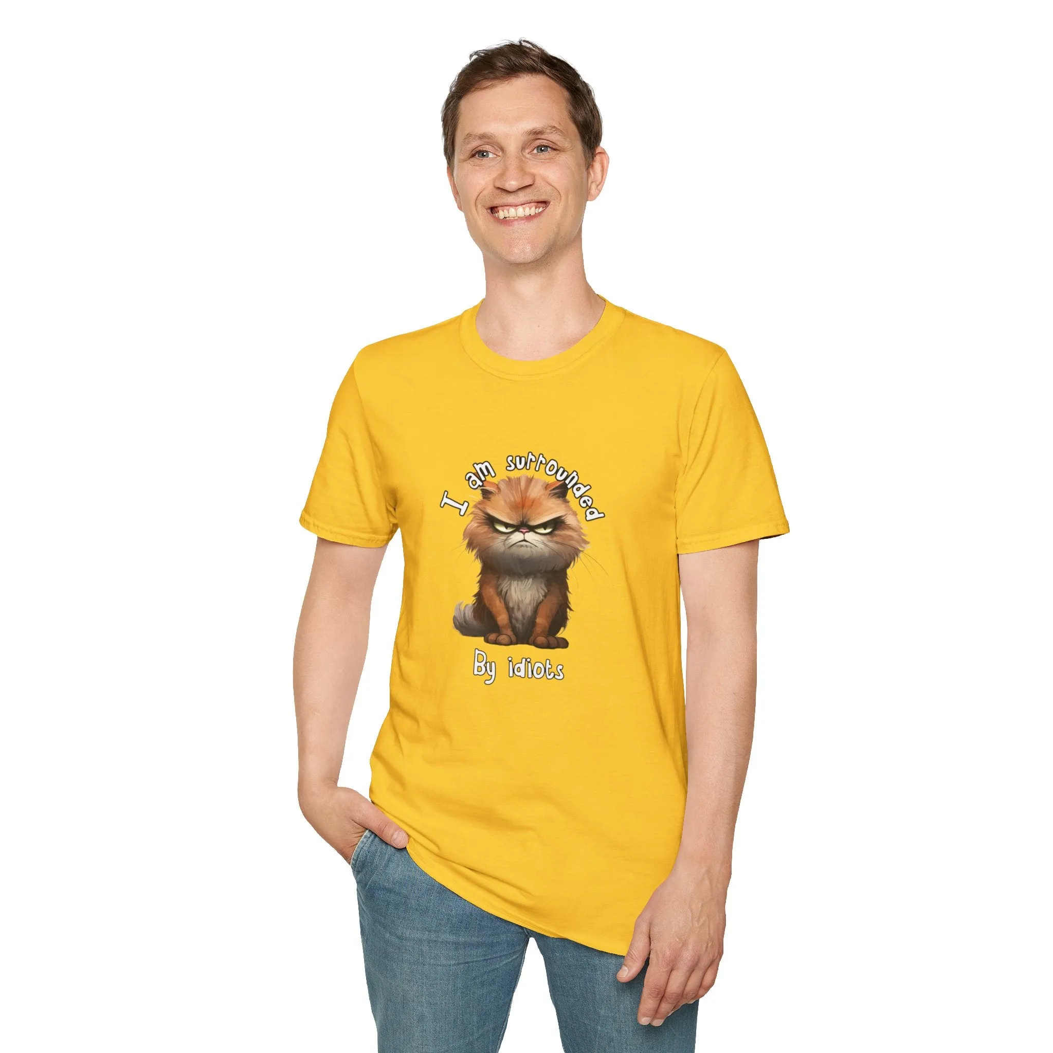 Grumpy Cat Unisex Softstyle T-Shirt