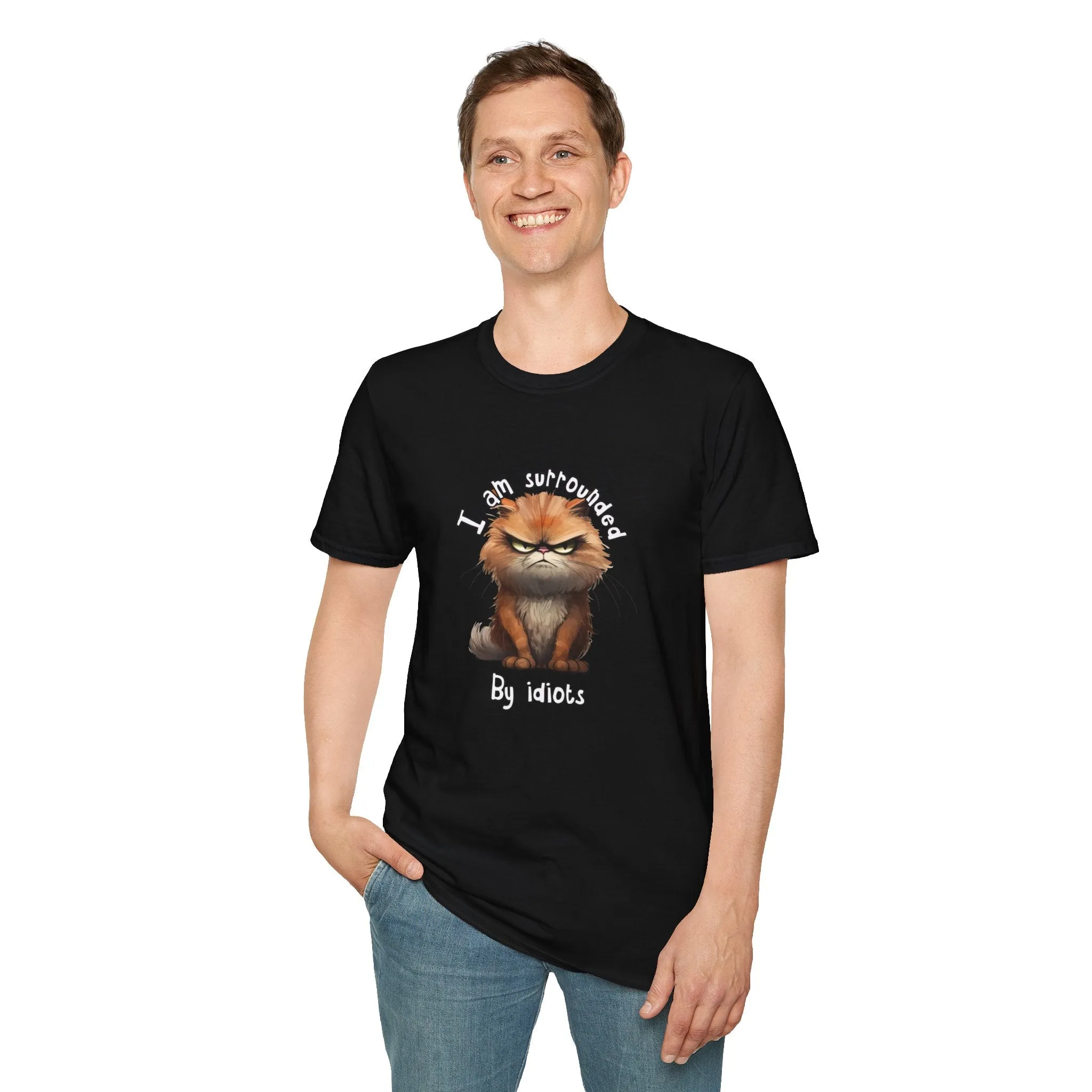 Grumpy Cat Unisex Softstyle T-Shirt