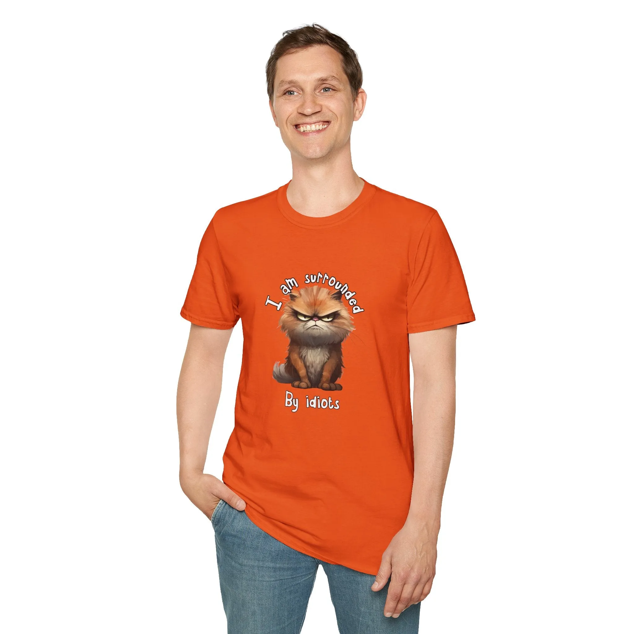 Grumpy Cat Unisex Softstyle T-Shirt