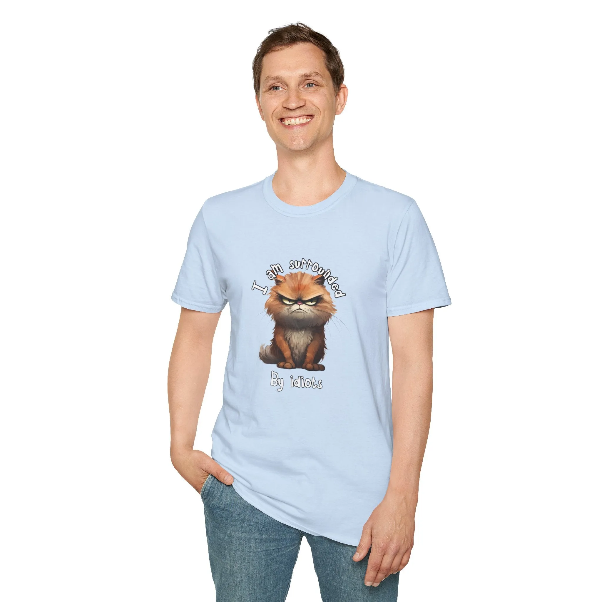 Grumpy Cat Unisex Softstyle T-Shirt