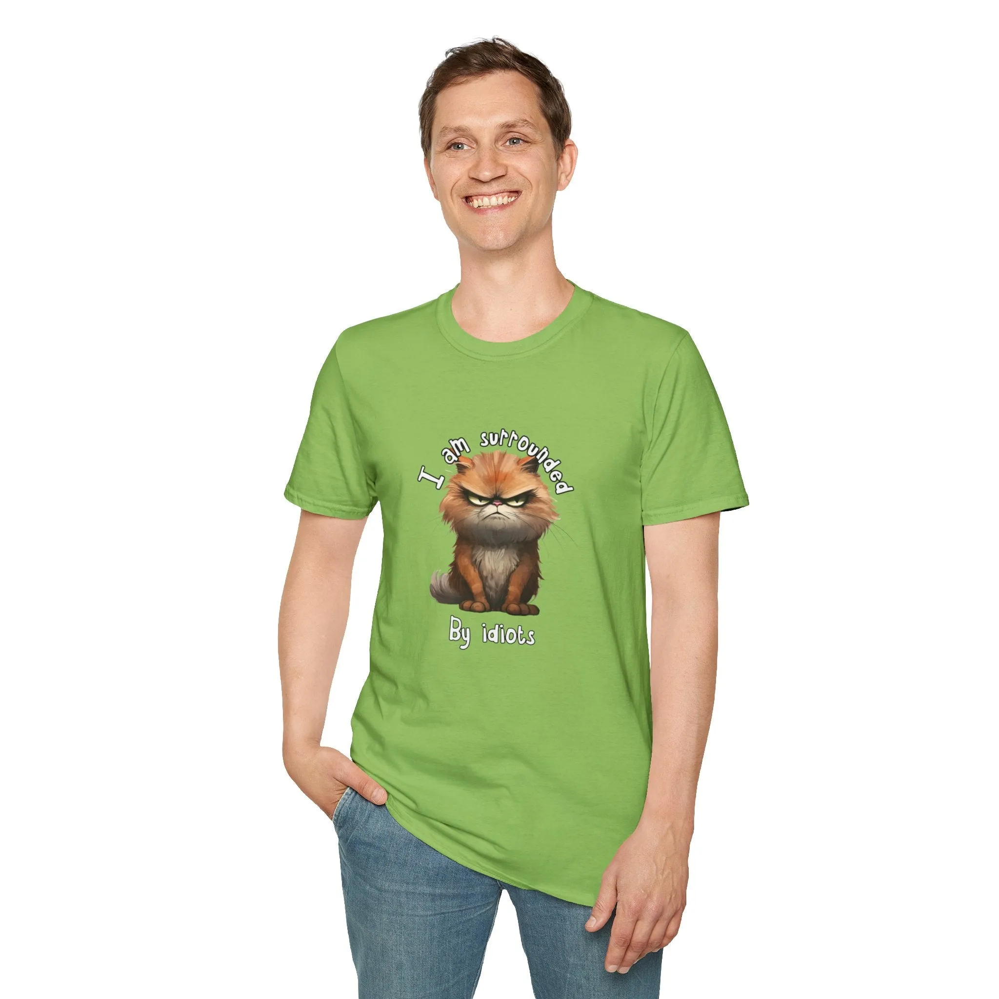 Grumpy Cat Unisex Softstyle T-Shirt