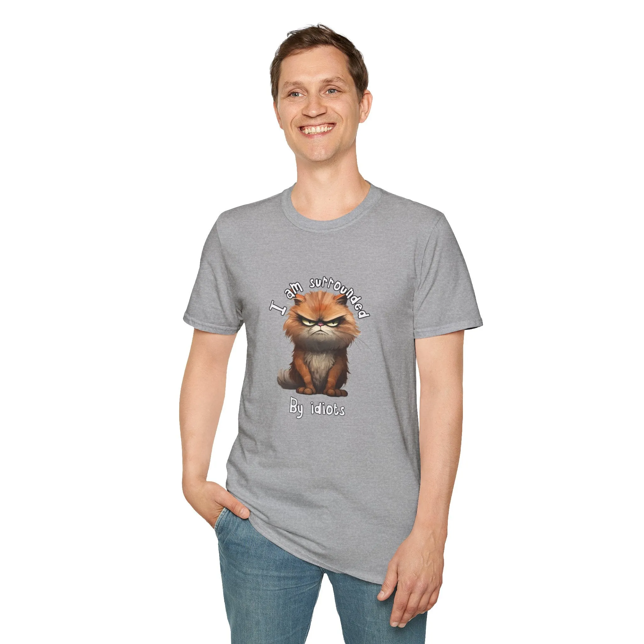 Grumpy Cat Unisex Softstyle T-Shirt