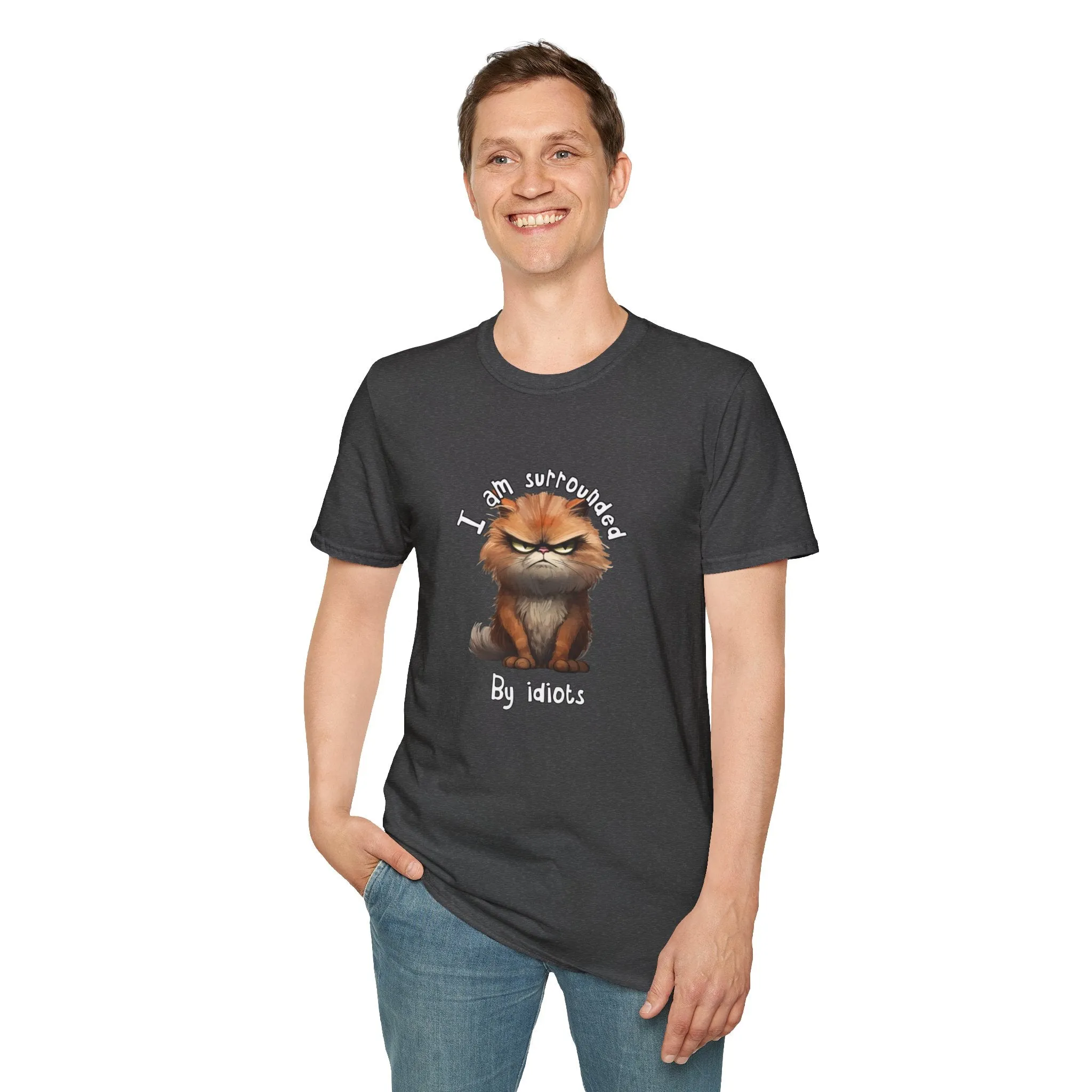 Grumpy Cat Unisex Softstyle T-Shirt