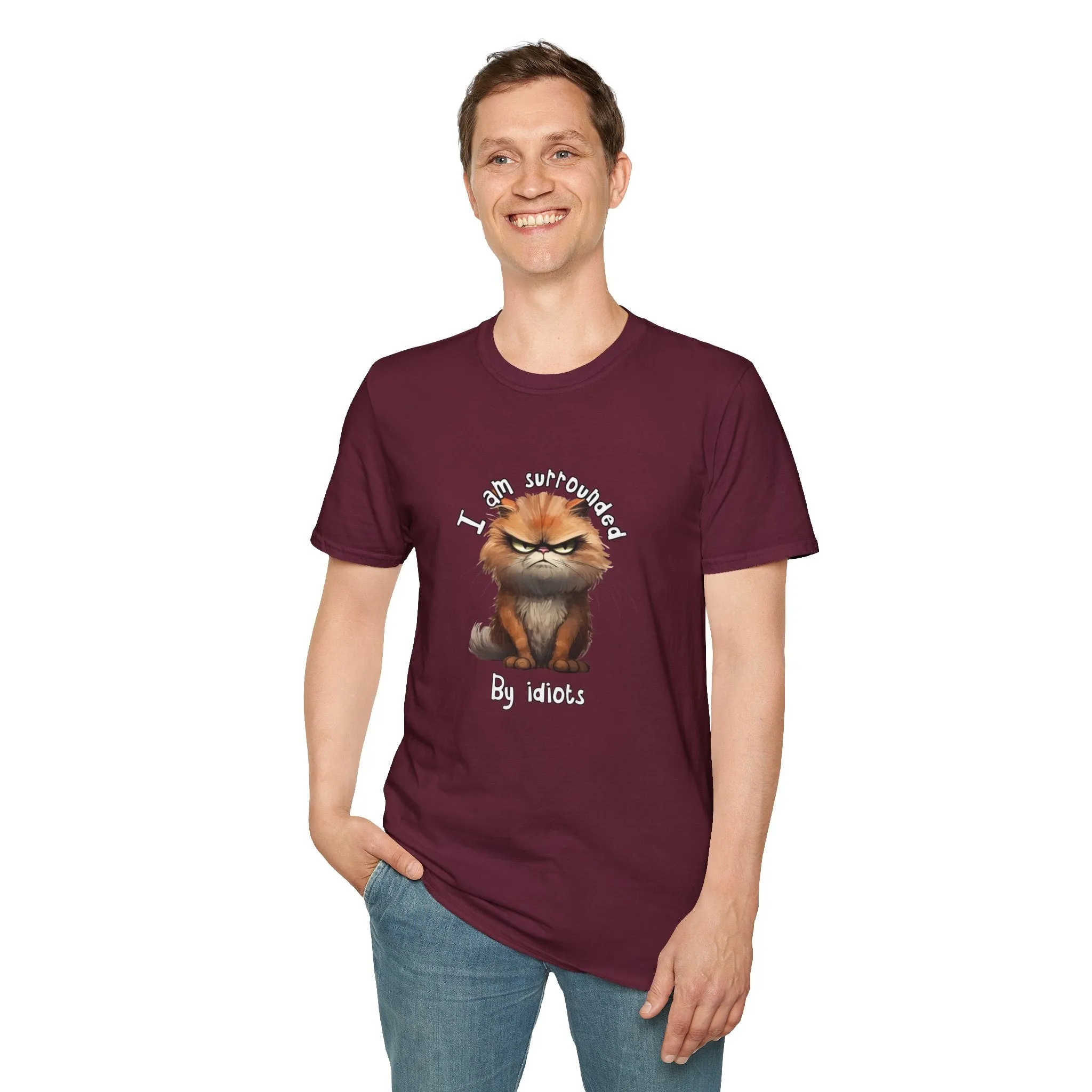 Grumpy Cat Unisex Softstyle T-Shirt