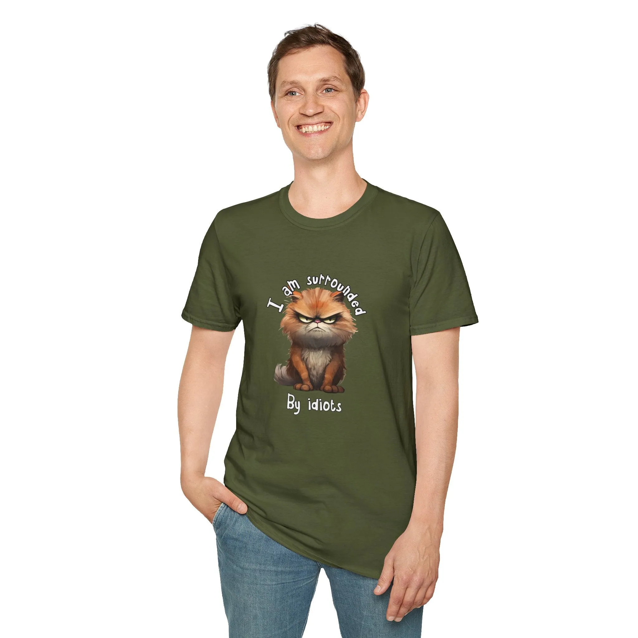 Grumpy Cat Unisex Softstyle T-Shirt