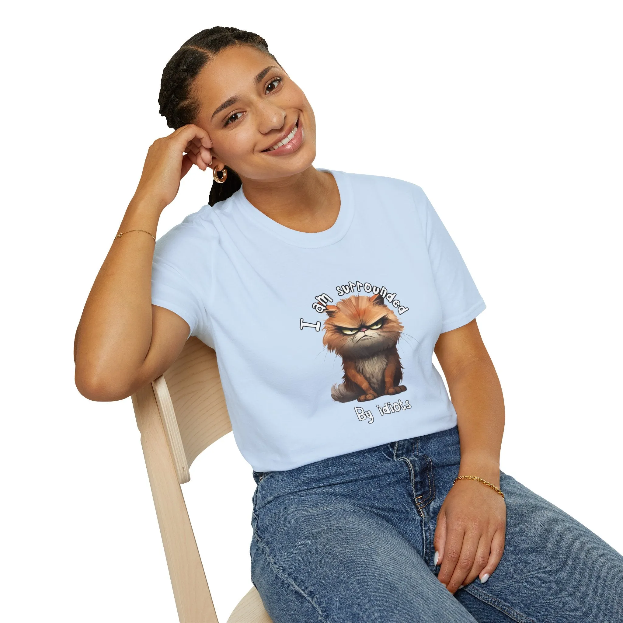 Grumpy Cat Unisex Softstyle T-Shirt