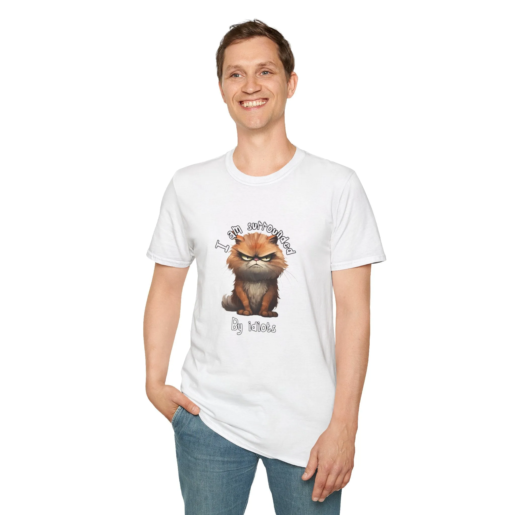 Grumpy Cat Unisex Softstyle T-Shirt