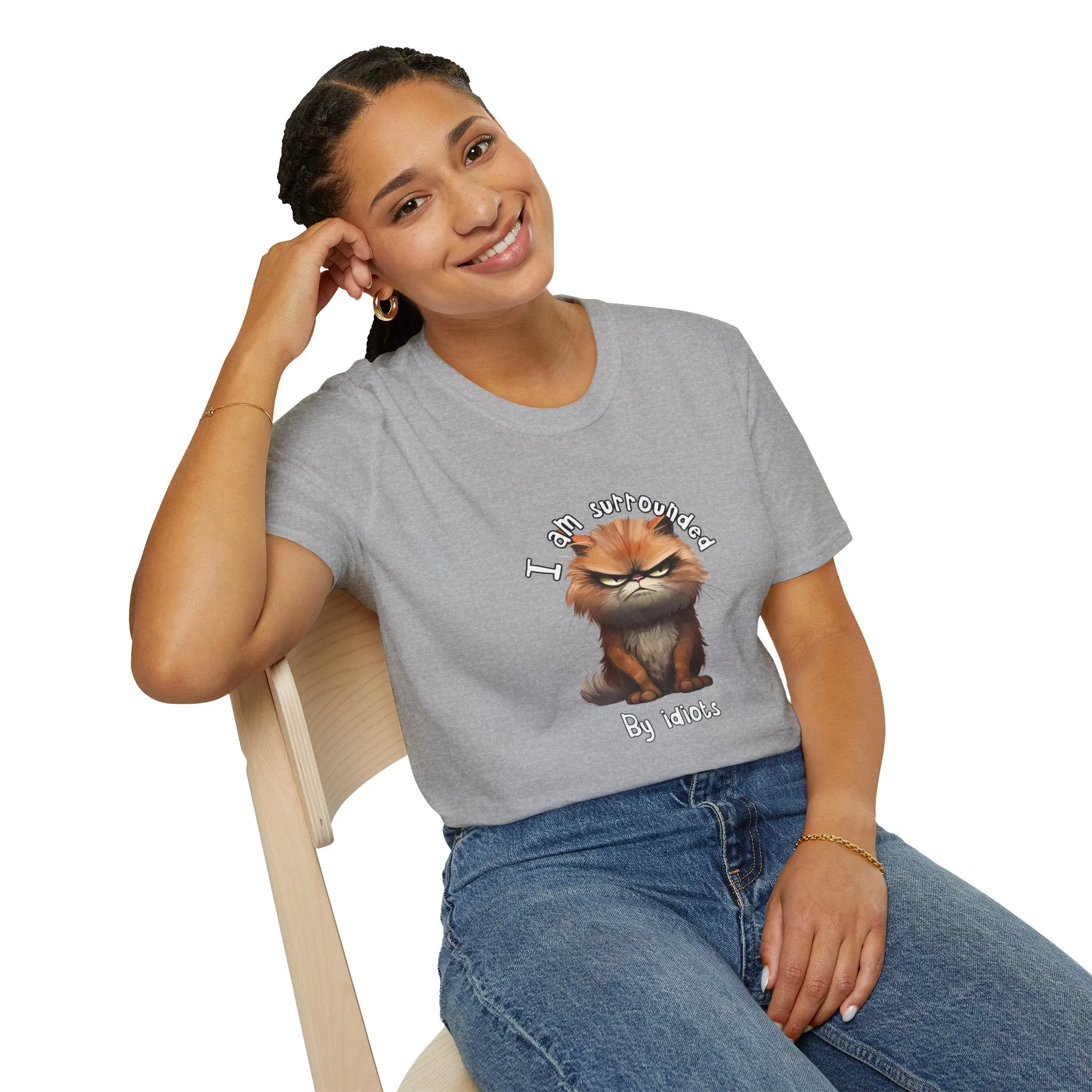 Grumpy Cat Unisex Softstyle T-Shirt