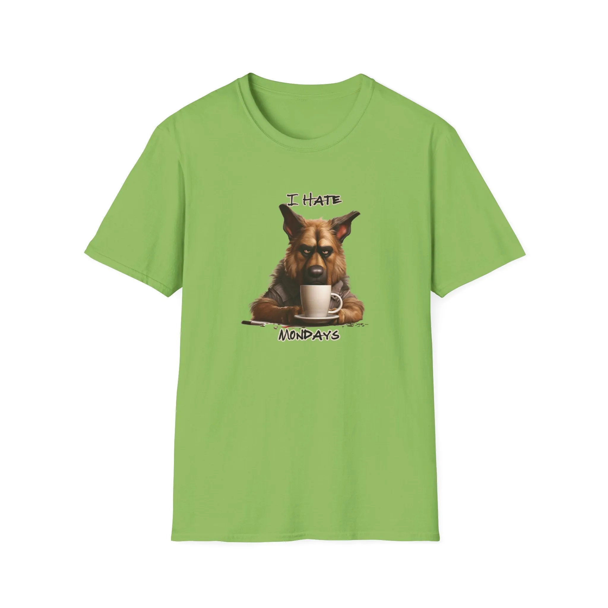 Grumpy Dog Unisex Softstyle T-Shirt