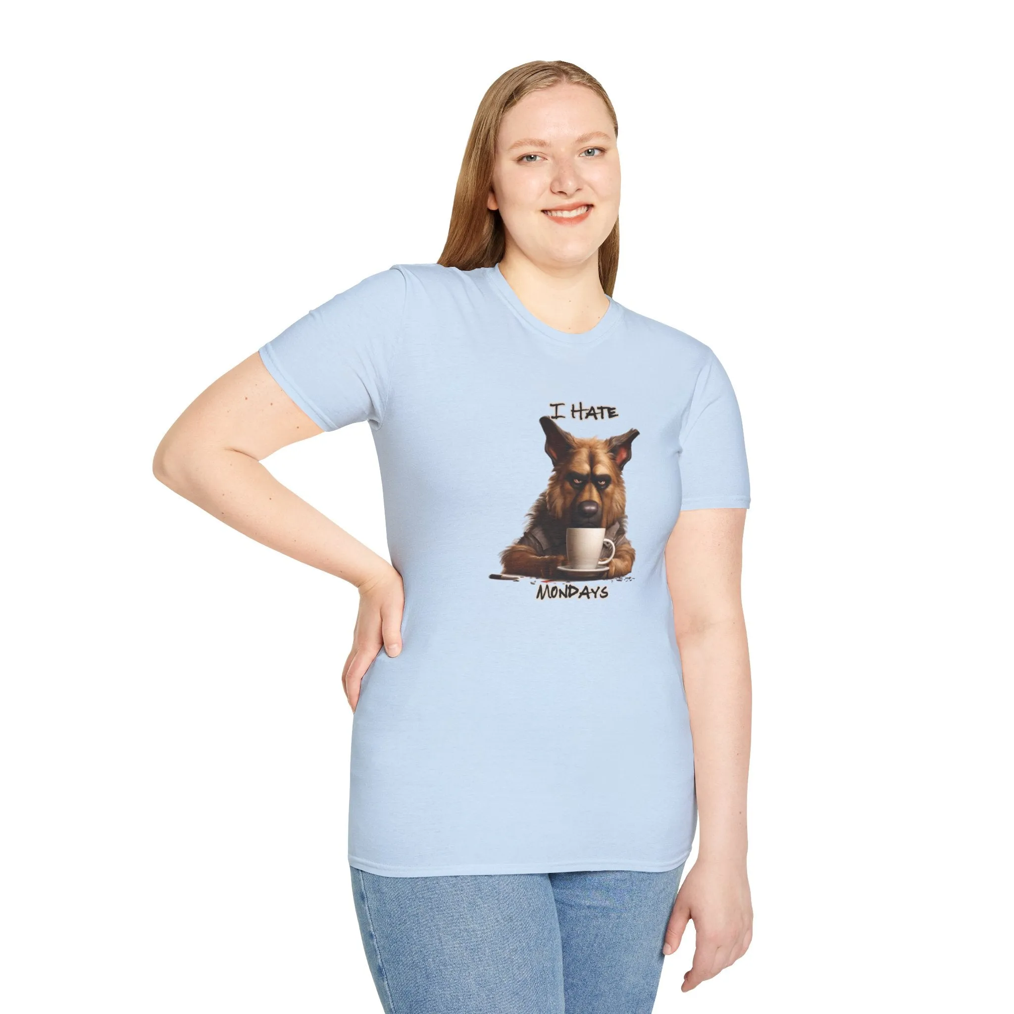 Grumpy Dog Unisex Softstyle T-Shirt