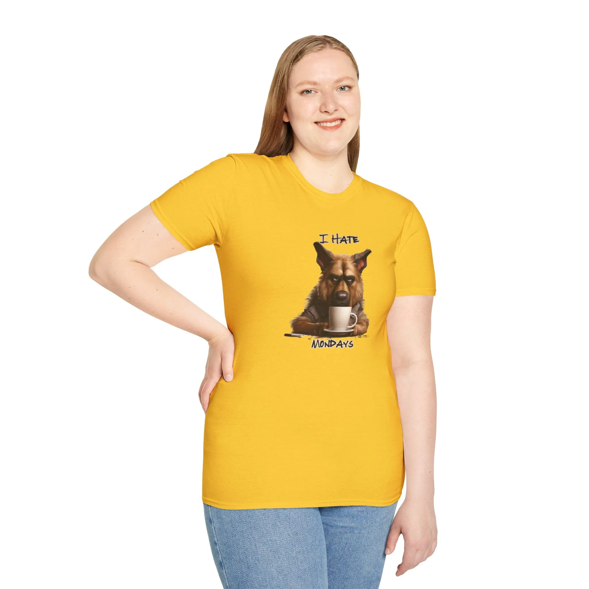 Grumpy Dog Unisex Softstyle T-Shirt