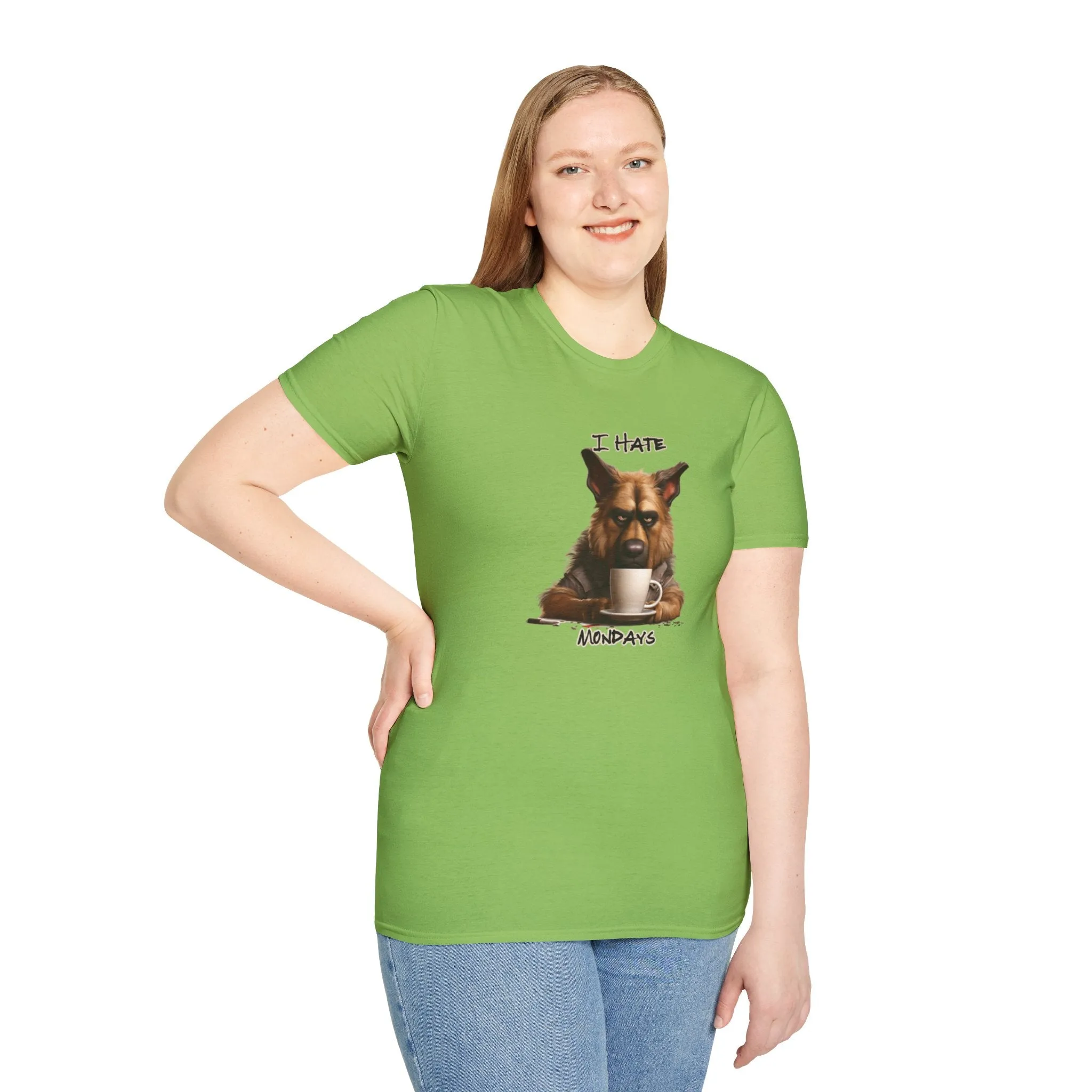 Grumpy Dog Unisex Softstyle T-Shirt