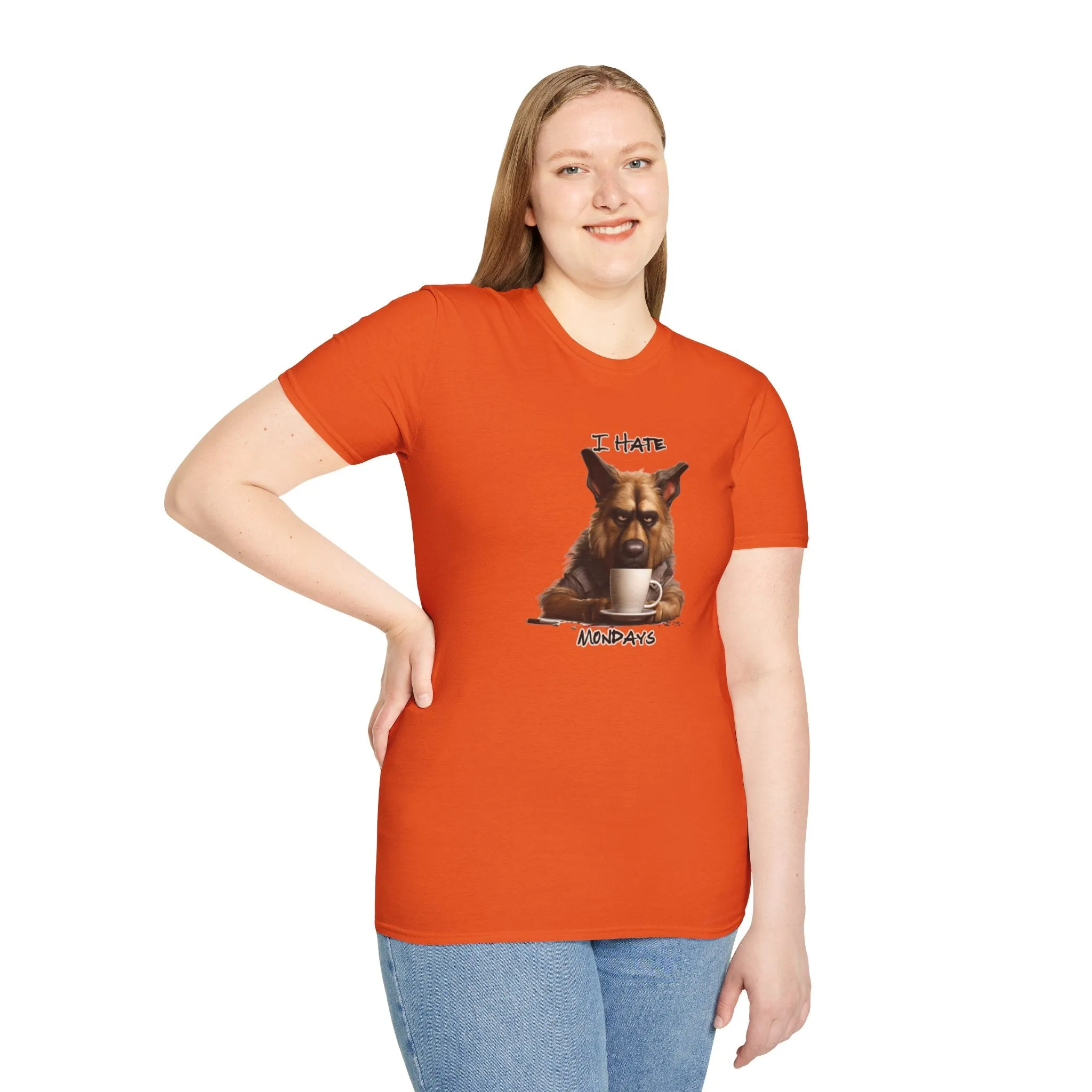 Grumpy Dog Unisex Softstyle T-Shirt