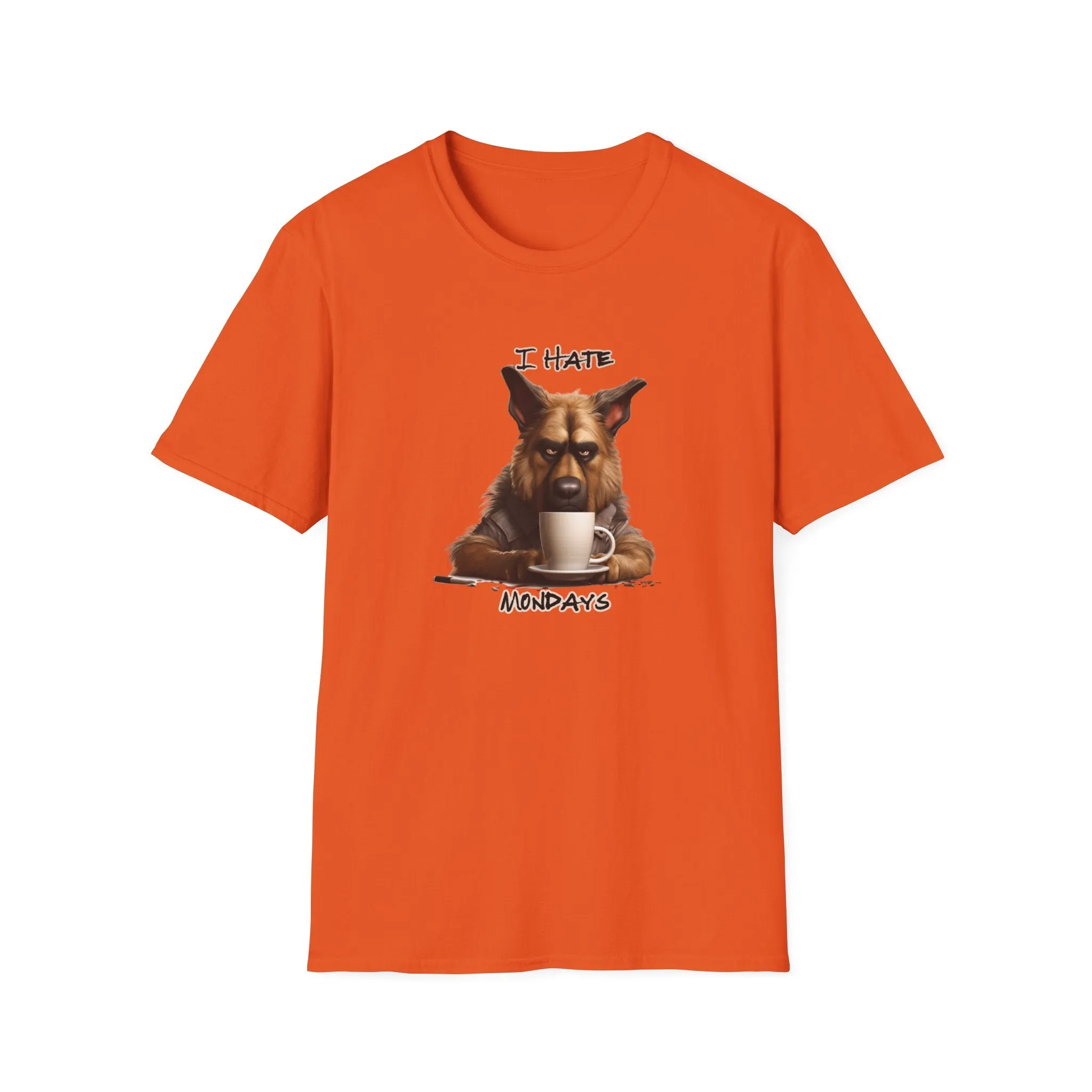 Grumpy Dog Unisex Softstyle T-Shirt