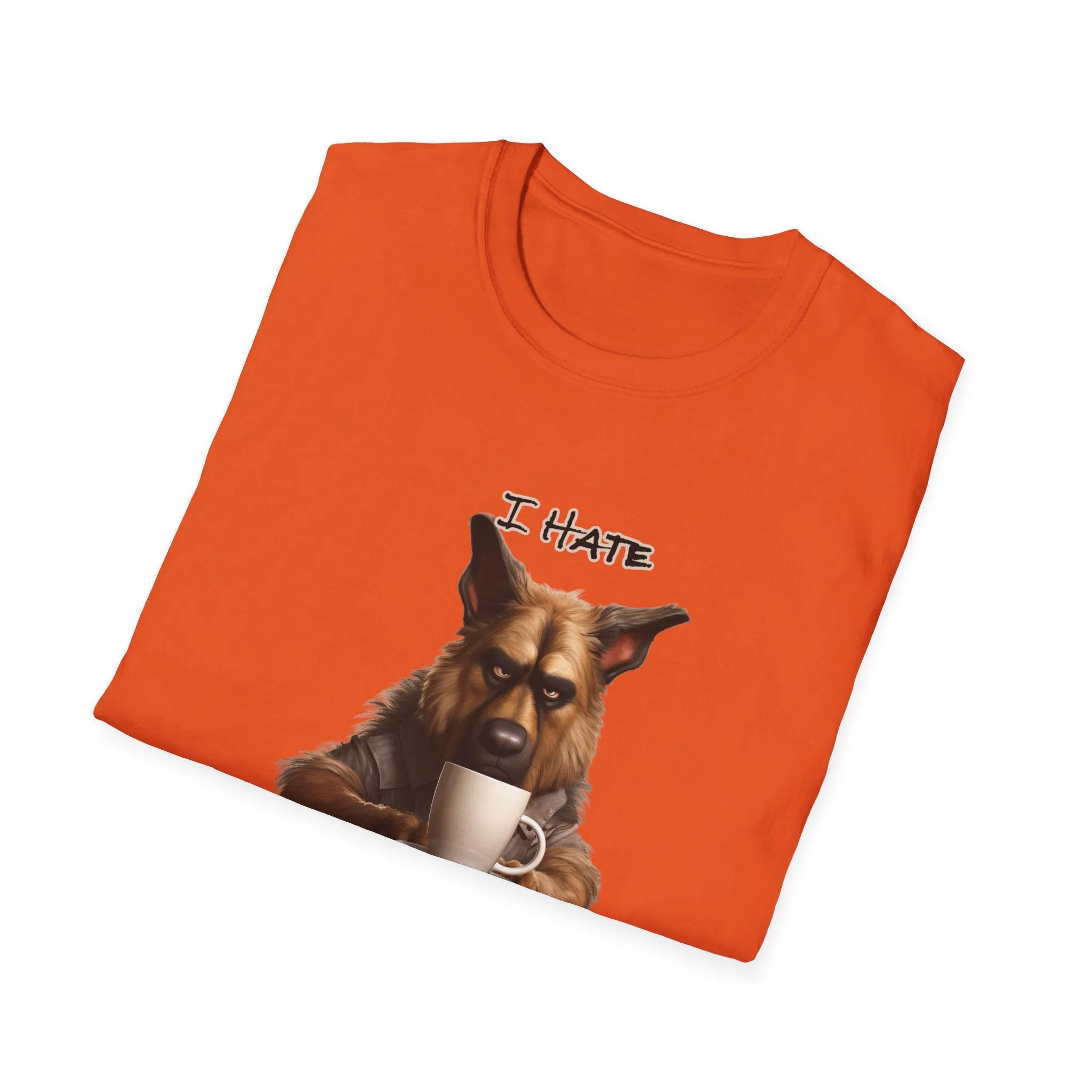 Grumpy Dog Unisex Softstyle T-Shirt