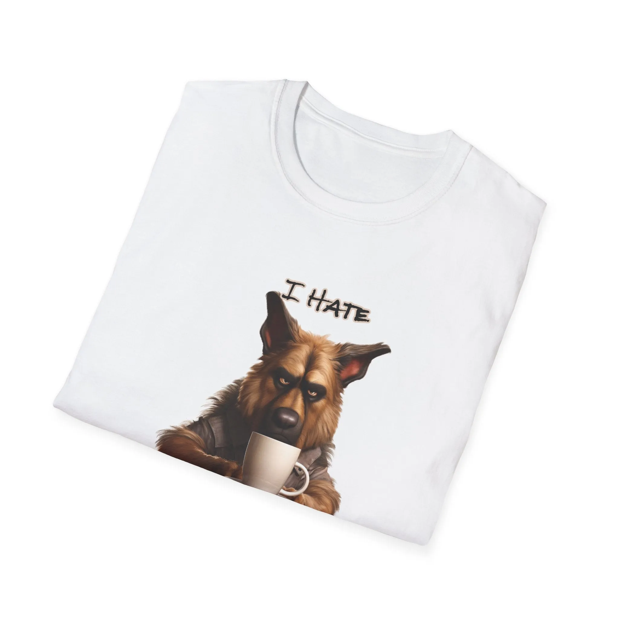 Grumpy Dog Unisex Softstyle T-Shirt