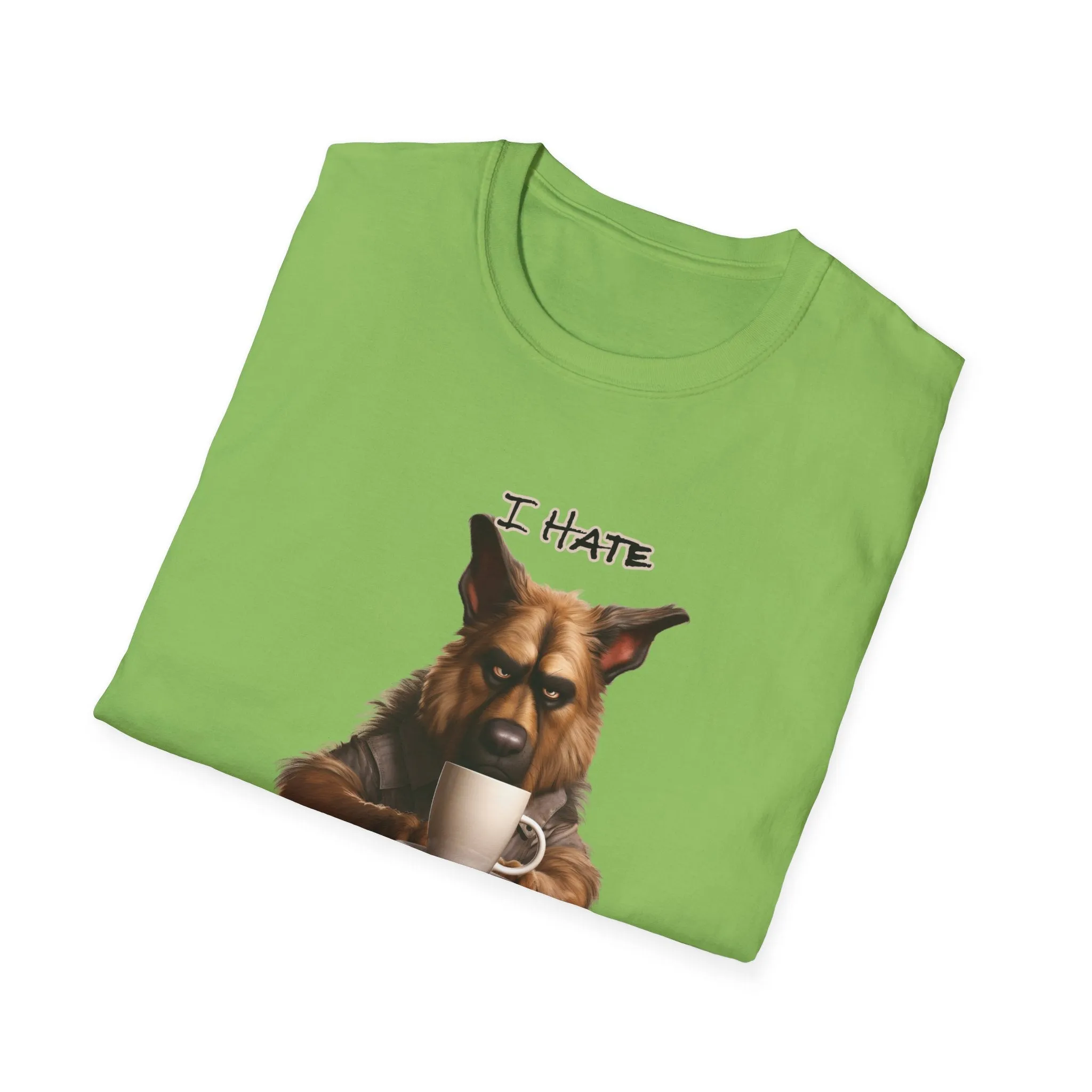 Grumpy Dog Unisex Softstyle T-Shirt