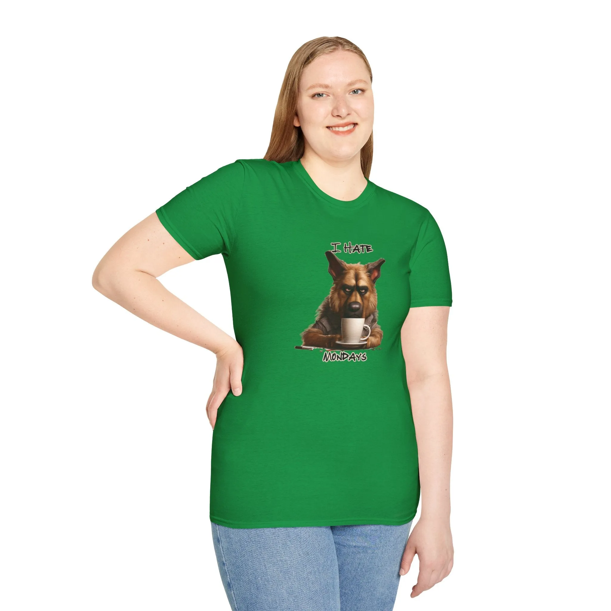 Grumpy Dog Unisex Softstyle T-Shirt