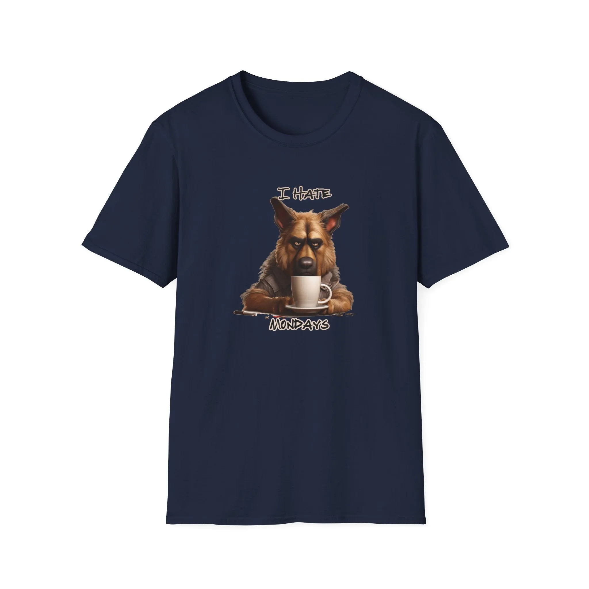 Grumpy Dog Unisex Softstyle T-Shirt