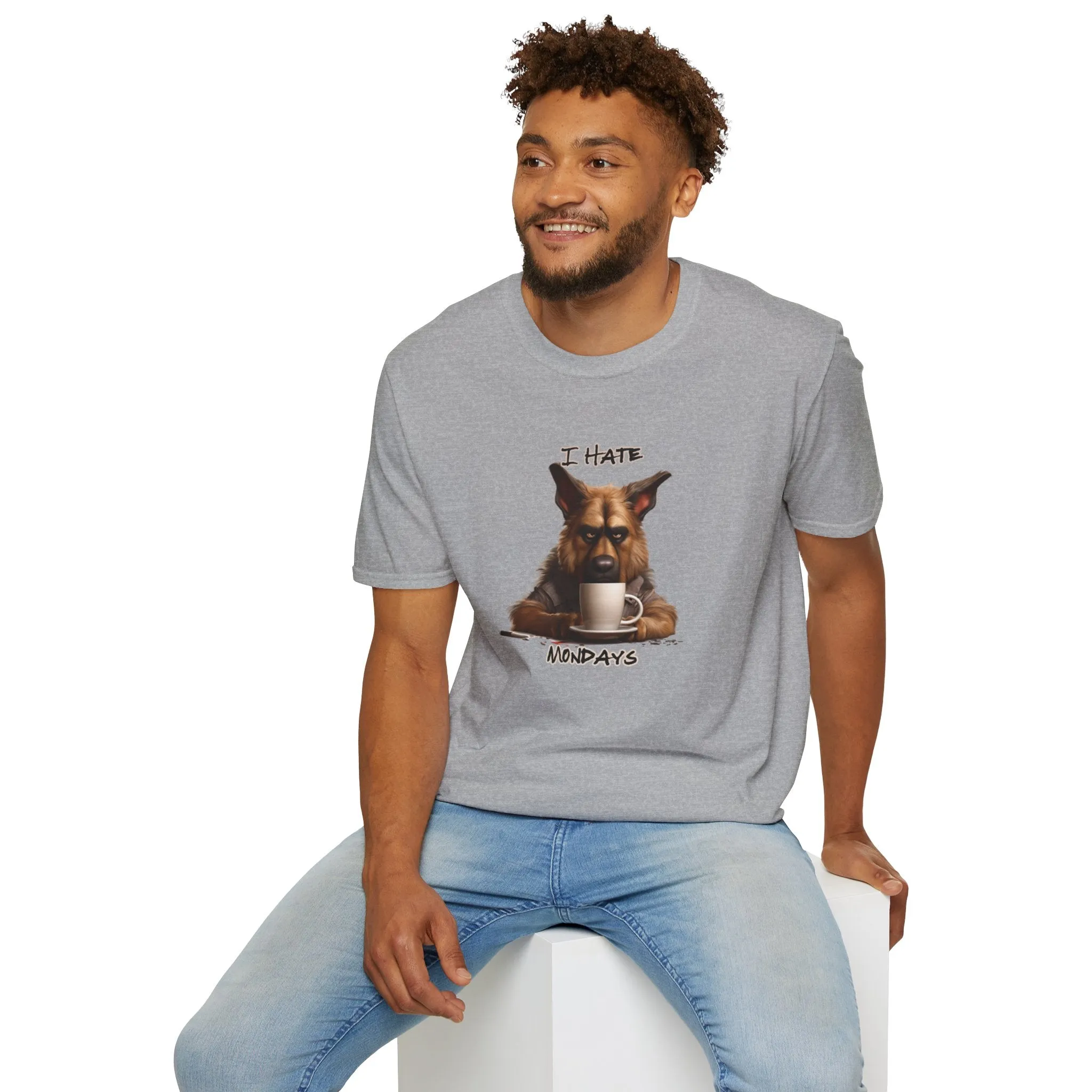 Grumpy Dog Unisex Softstyle T-Shirt