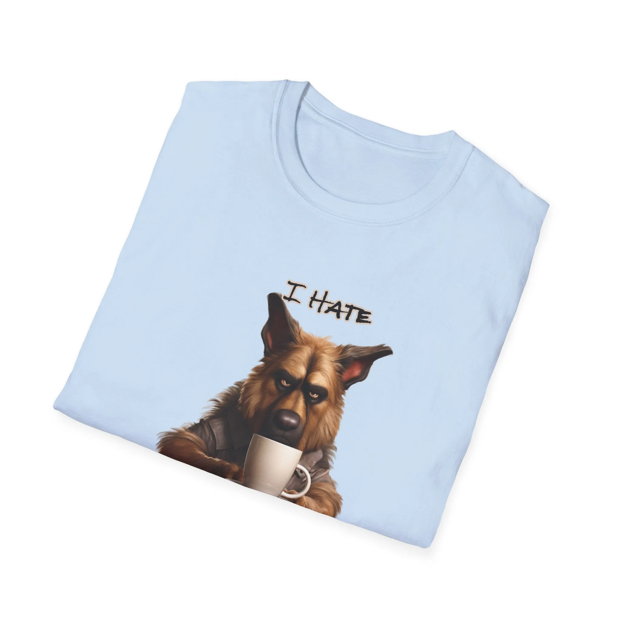 Grumpy Dog Unisex Softstyle T-Shirt